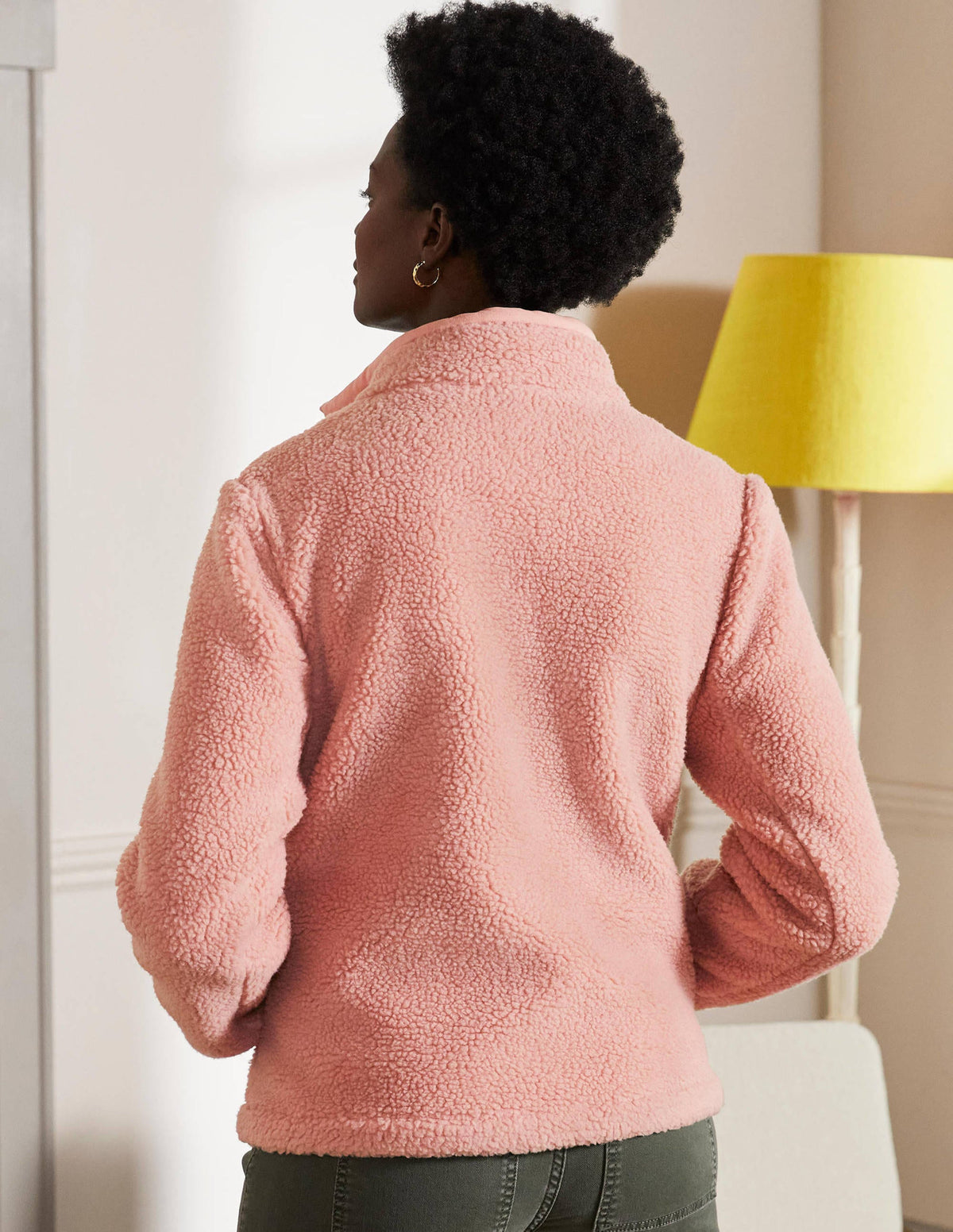 Marcia Sherpa Jacket-Milkshake-3