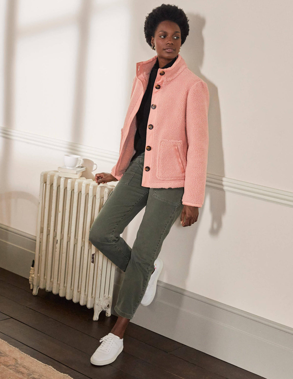 Marcia Sherpa Jacket-Milkshake-4