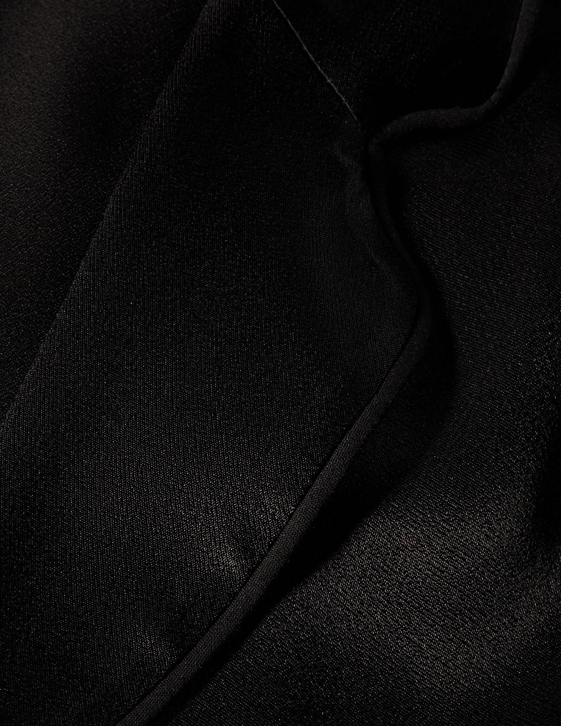 Collar Detail Cropped Jumpsuit-Black-6