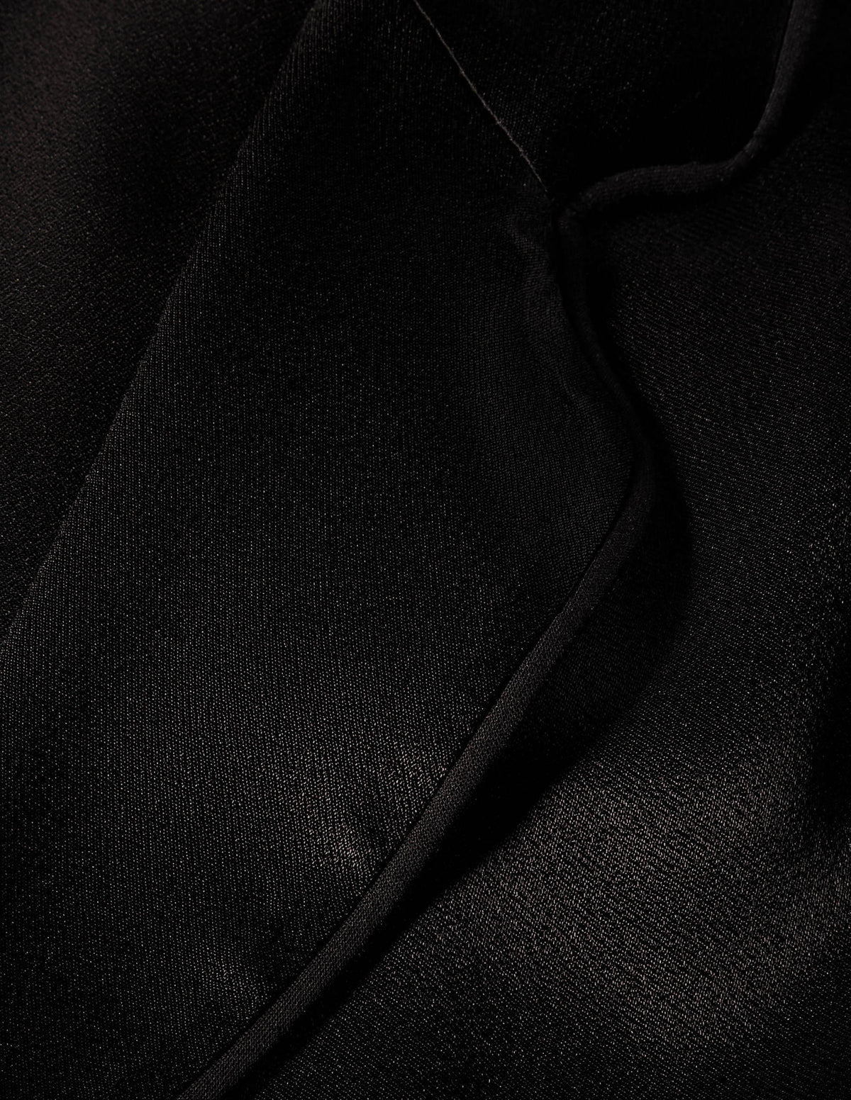 Collar Detail Cropped Jumpsuit-Black - Image 6