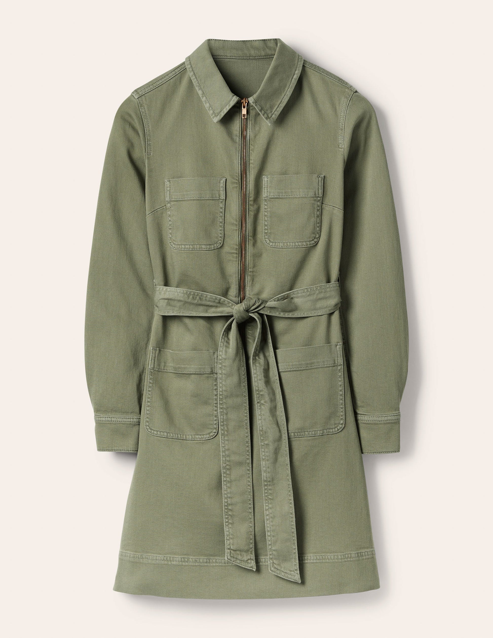 Zip Front Dress-Alder-5