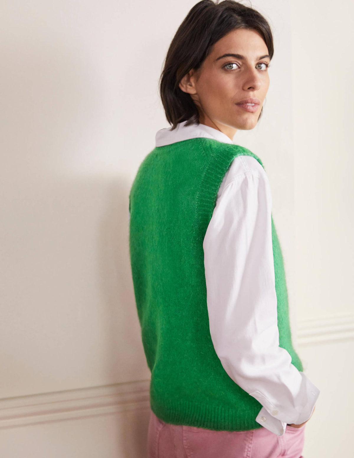 Fluffy Tank Top-Irish Green - Image 3