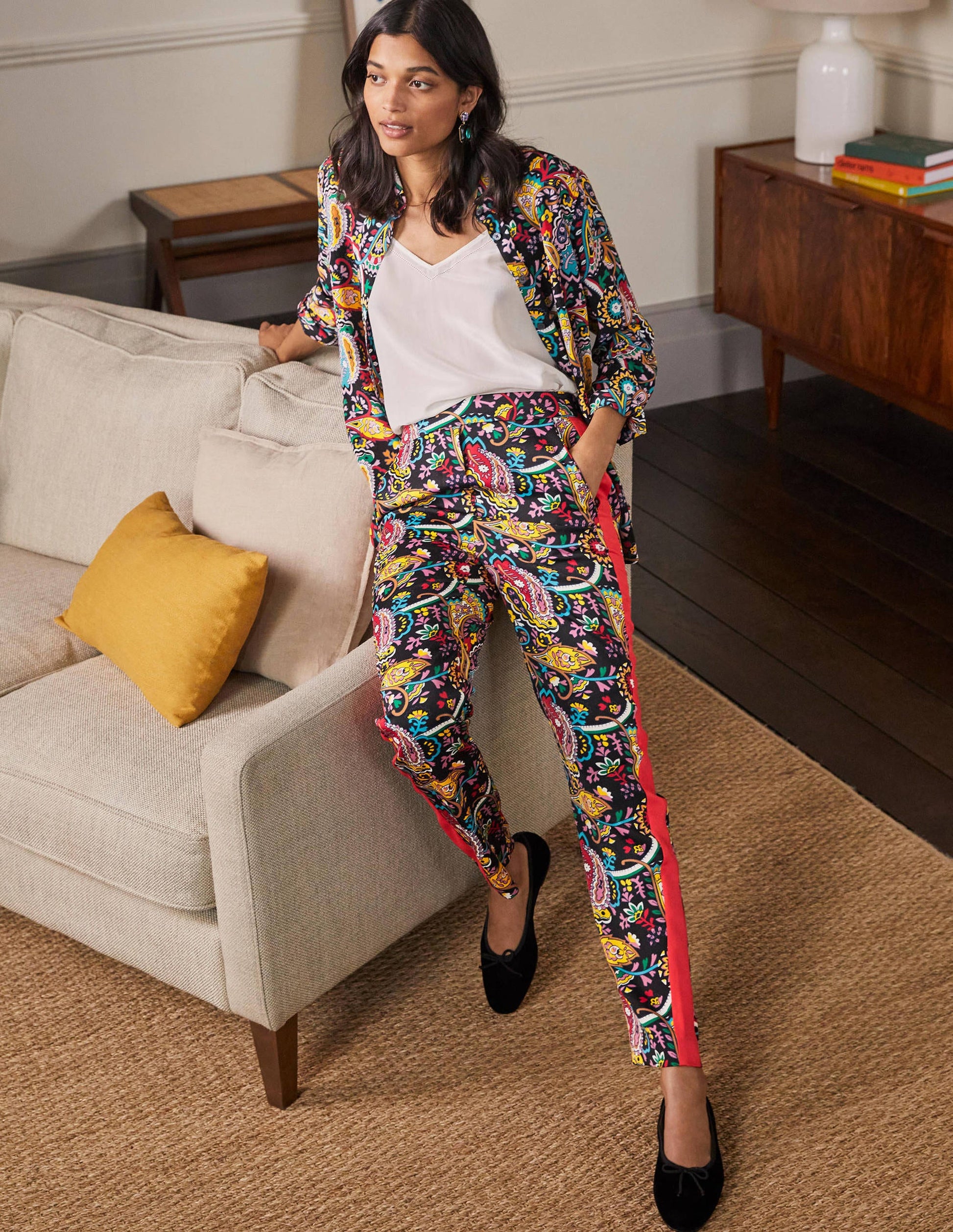 Ludlow Satin Trousers-Black, Fantastical-5