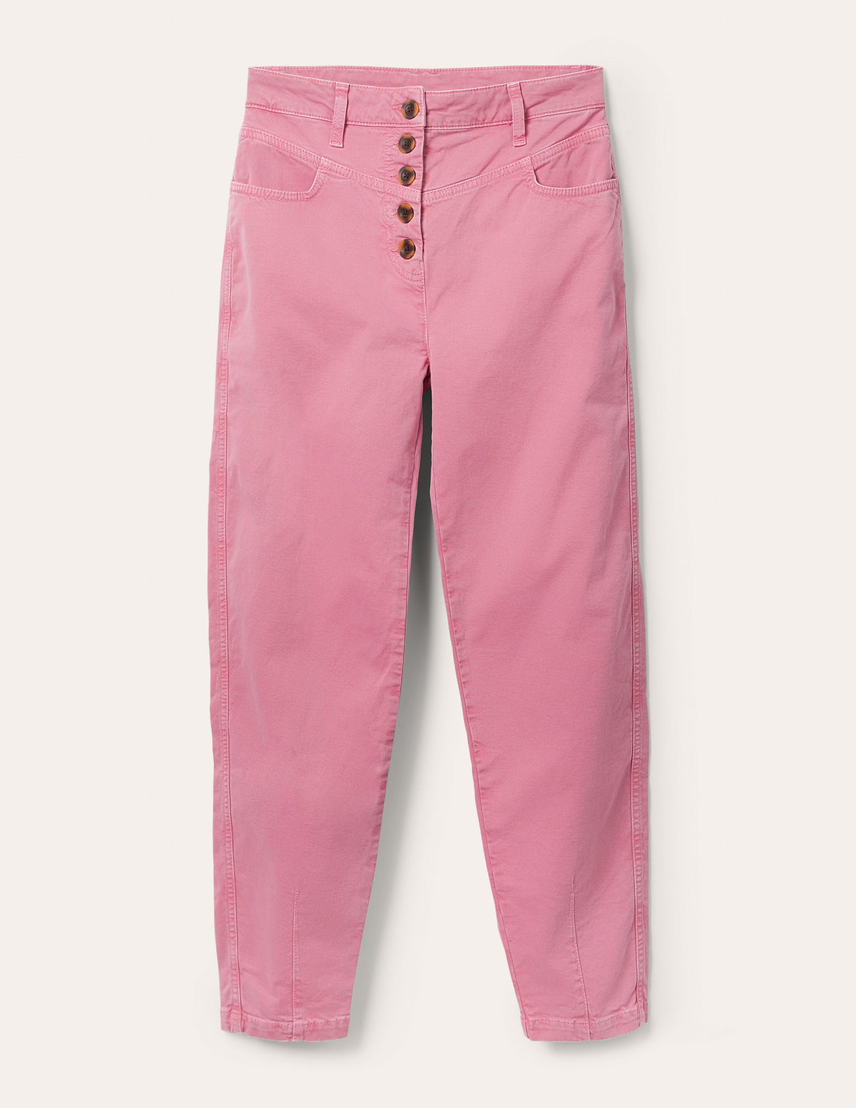 Tapered Chino Trousers-Cherry Smoothie - Image 5