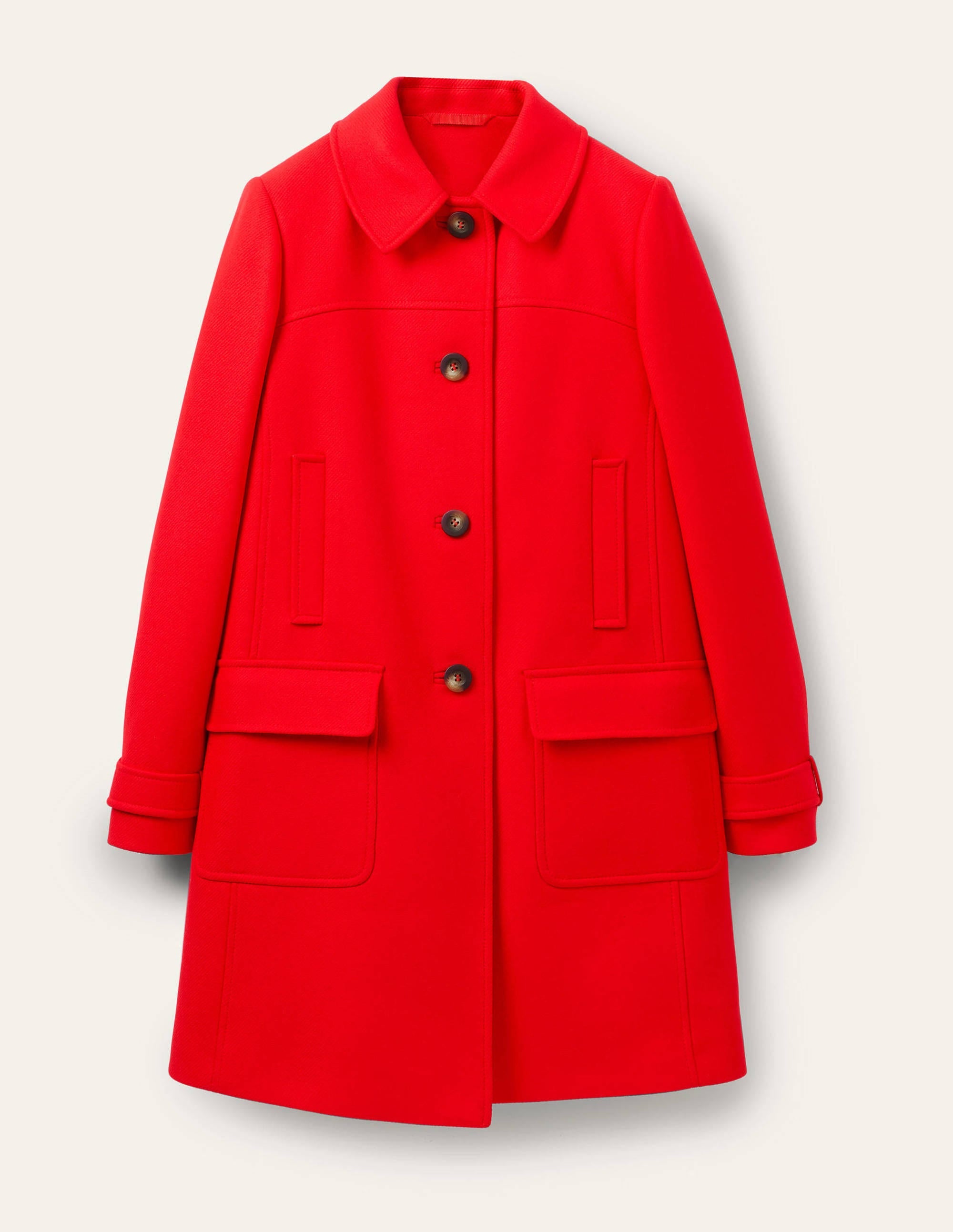 Durham Wool Blend Coat-Poppadew - Image 6