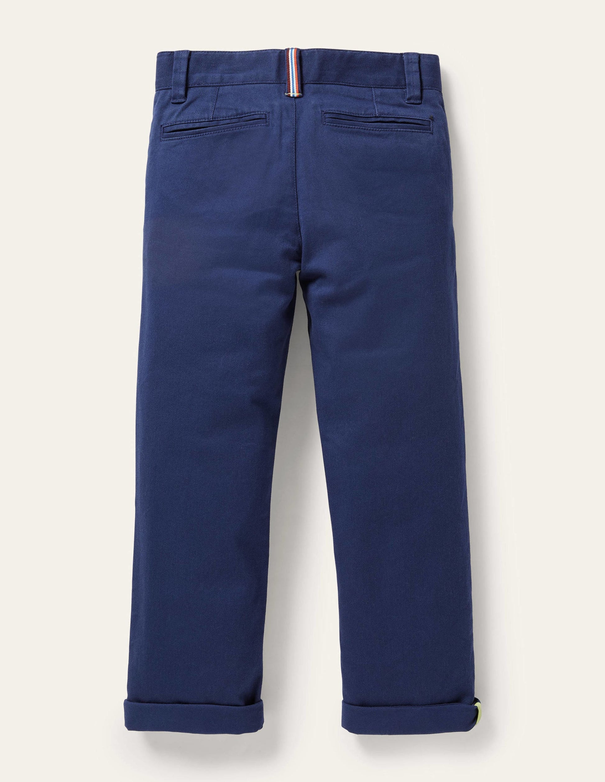 Chino Stretch Trousers-College Navy-2