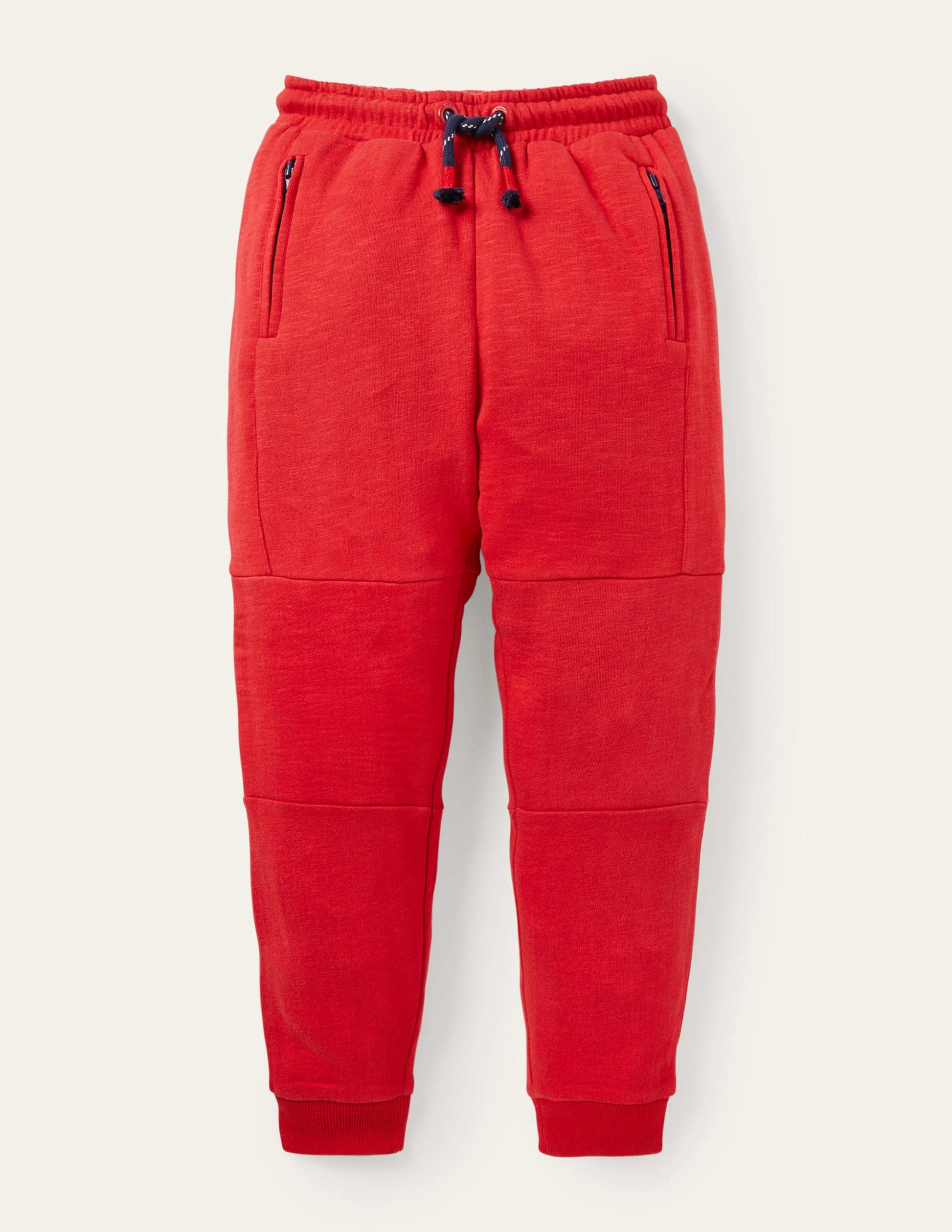Warrior Knee Sweatpants-Fire Red-1
