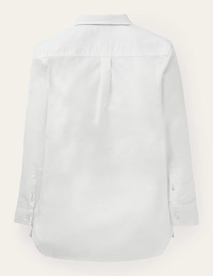 Button-down Shirt-White-2