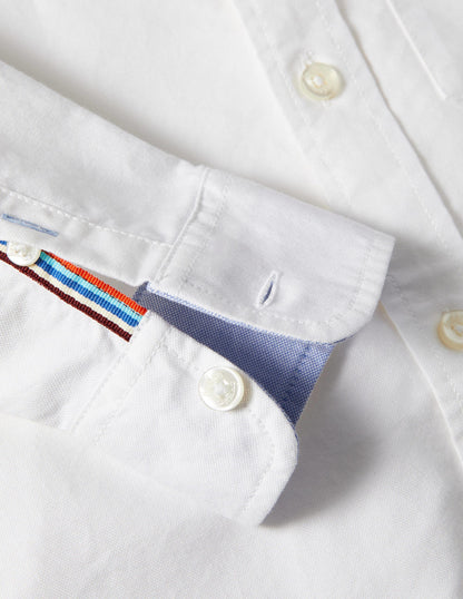 Button-down Shirt-White-3