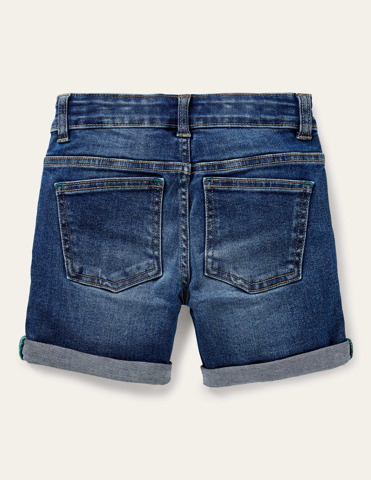 Adventure-flex Denim Shorts-Mid Vintage - Image 2