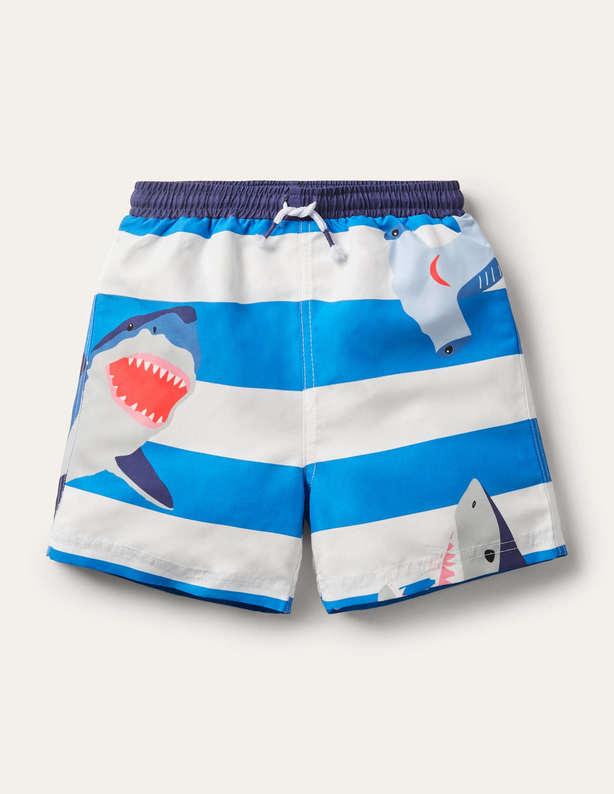 Swim Shorts-Moroccan Blue Sharks-1