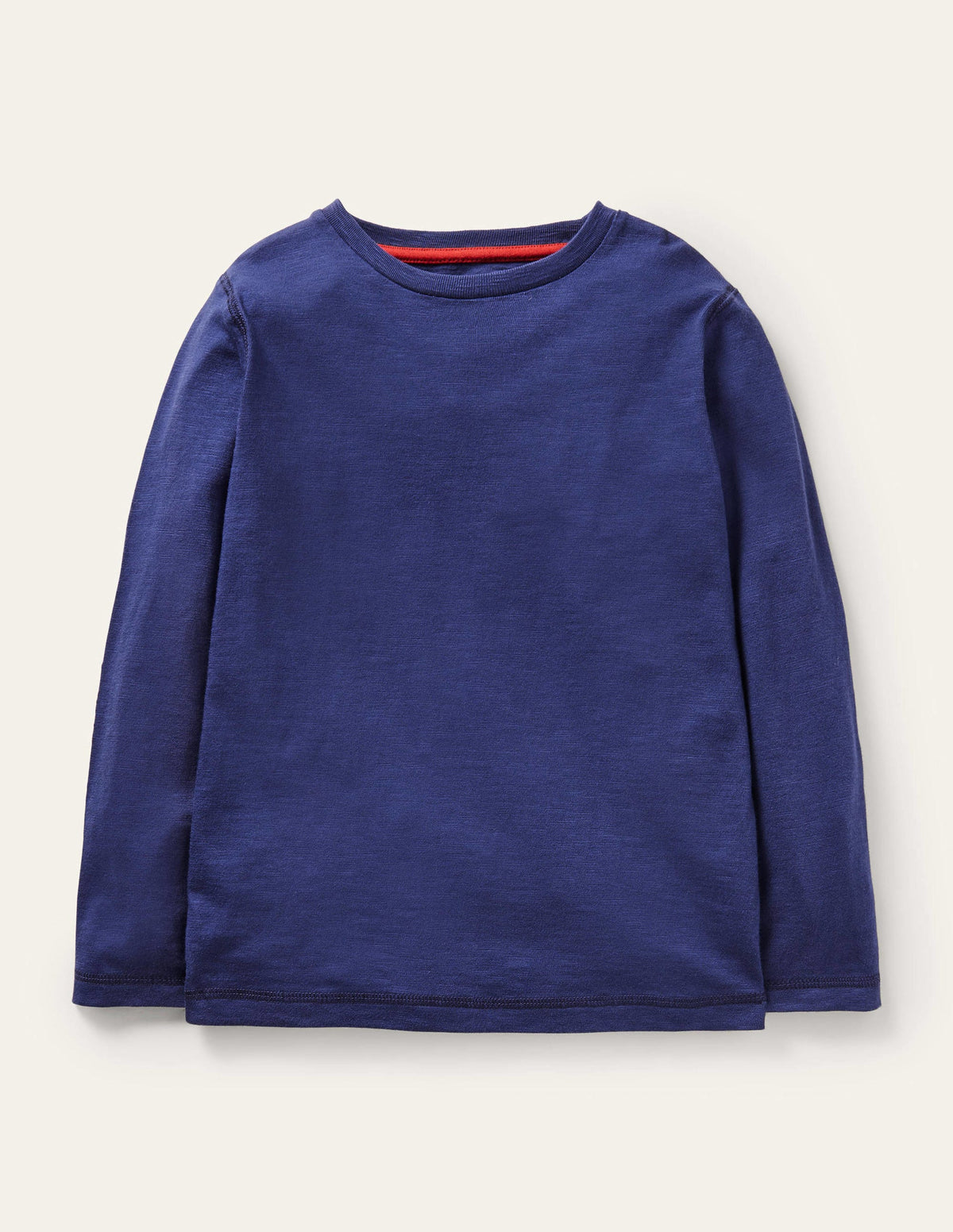 Supersoft Long-sleeved T-shirt-College Navy Marl-1