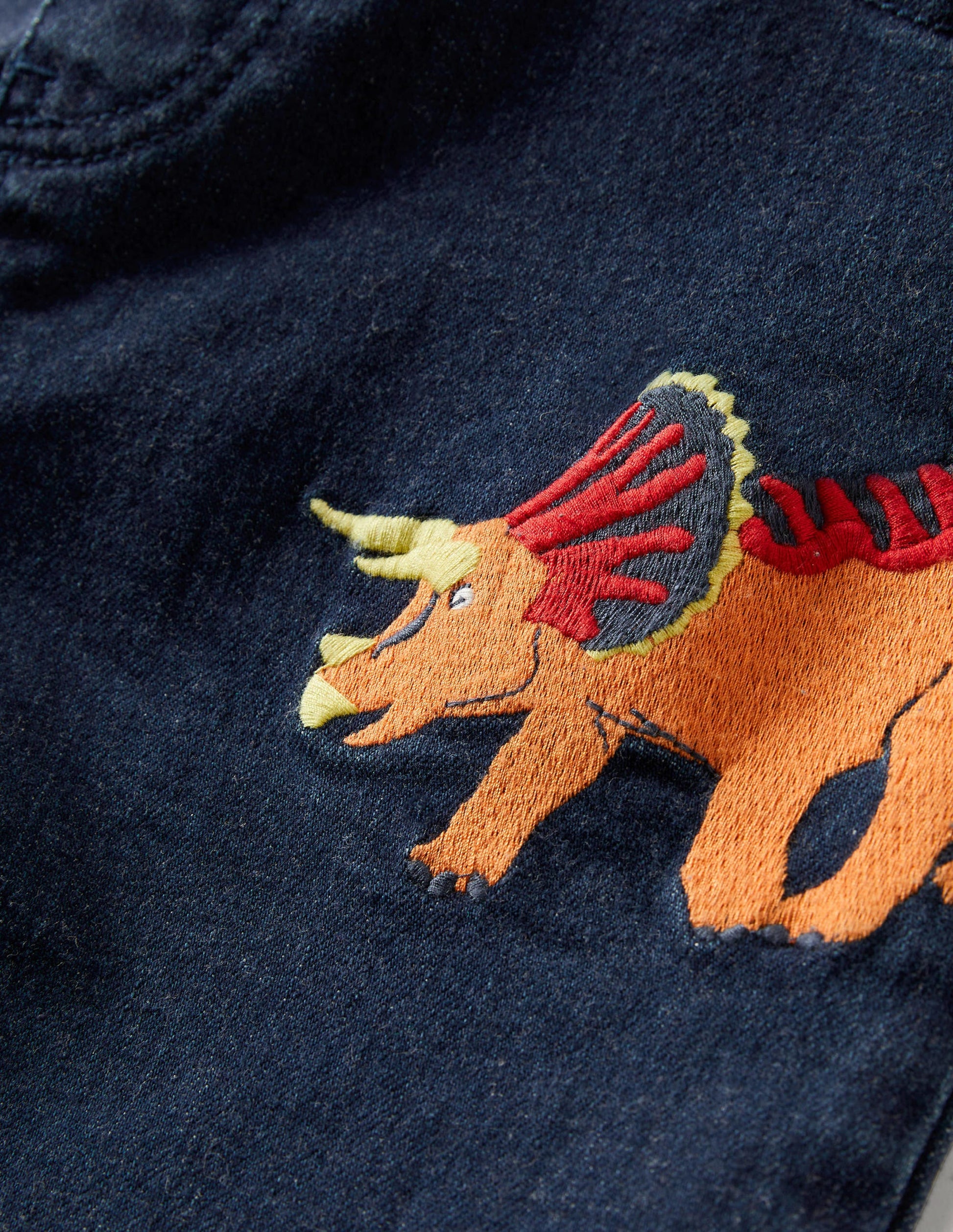 Dinosaur Pull-on Denim Jeans-Mid Vintage Dinos-3