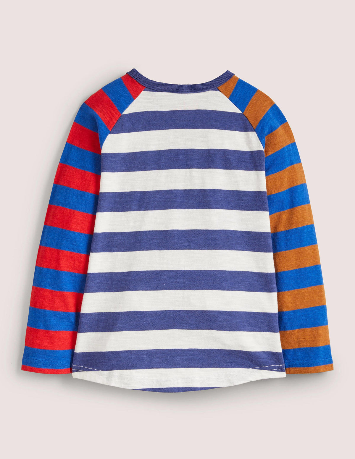 Raglan T-Shirt-Starboard Blue Multi-2