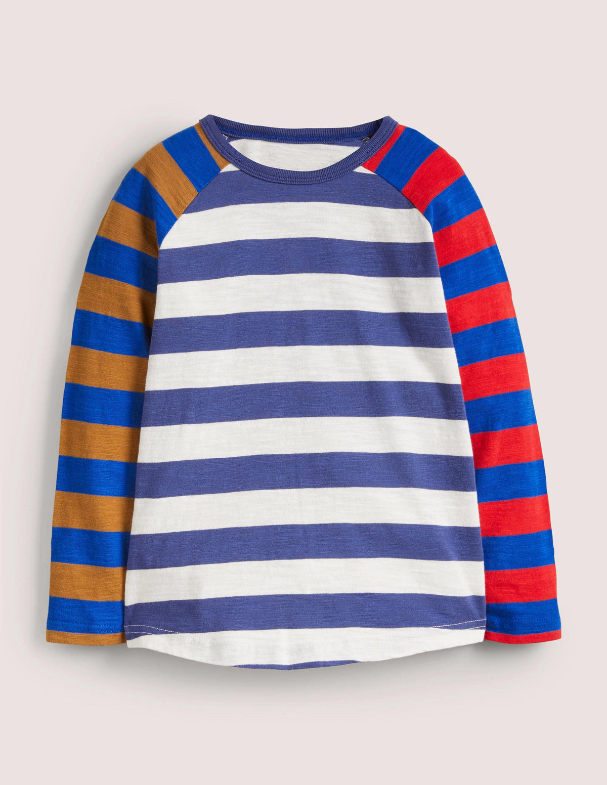 Raglan T-Shirt-Starboard Blue Multi - Image 1