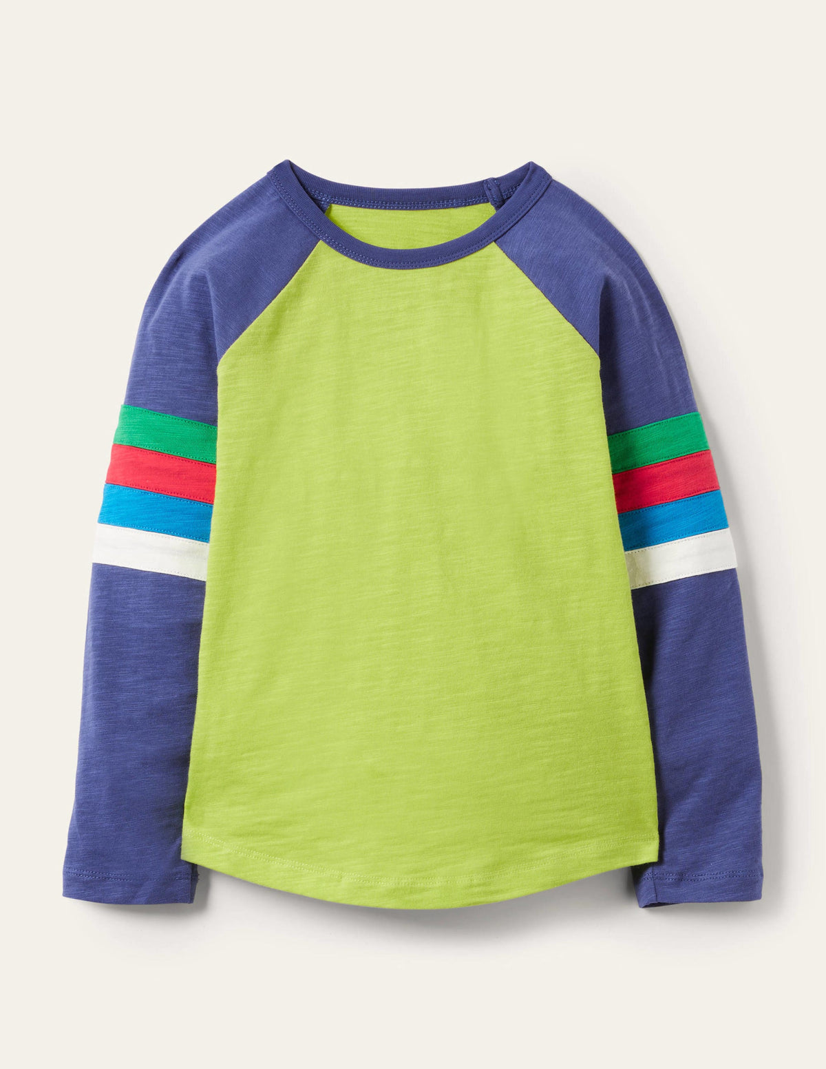 Raglan T-Shirt-Maximillion Yellow/Blue-1