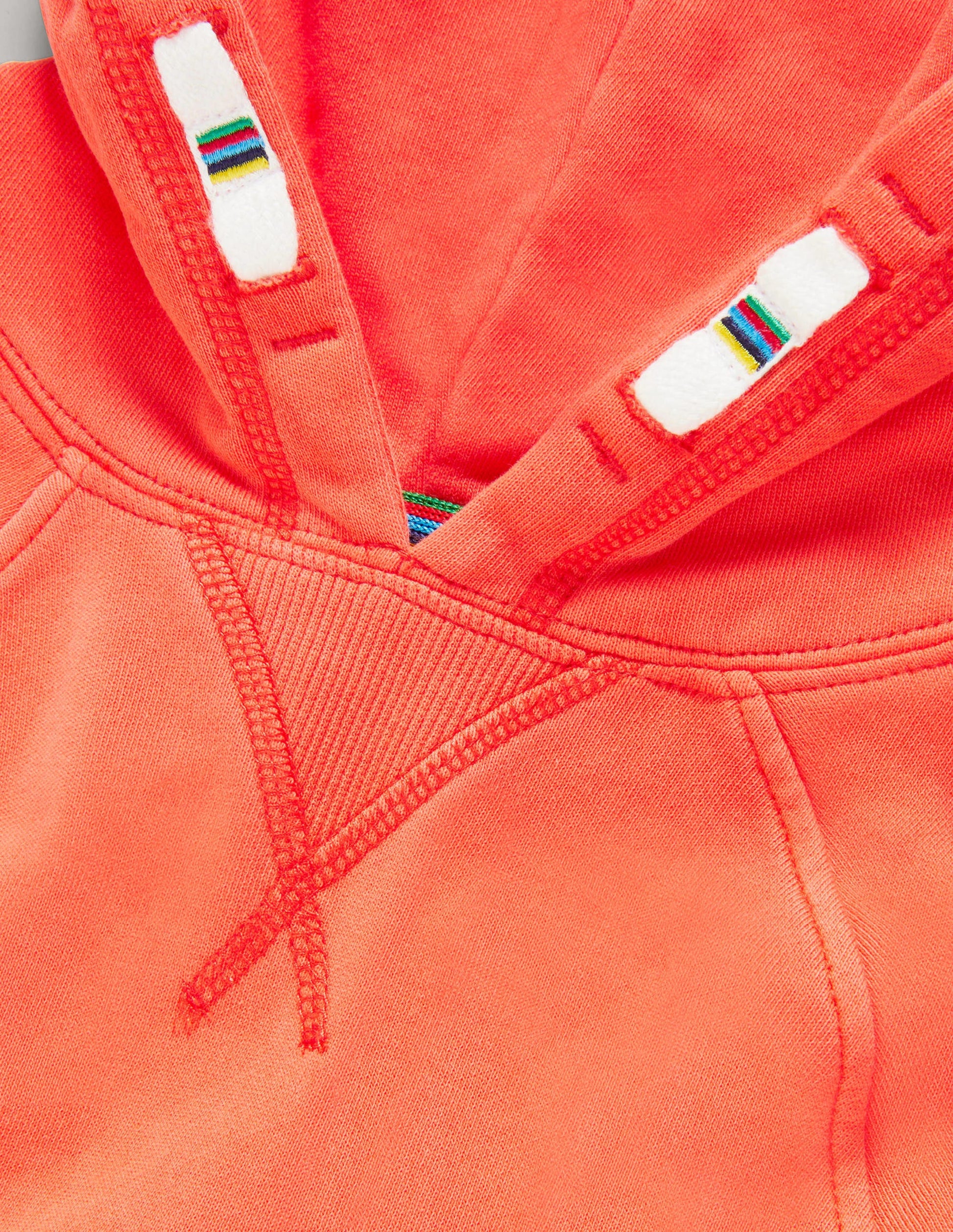 Garment Dye Hoodie-Mandarin Orange-3