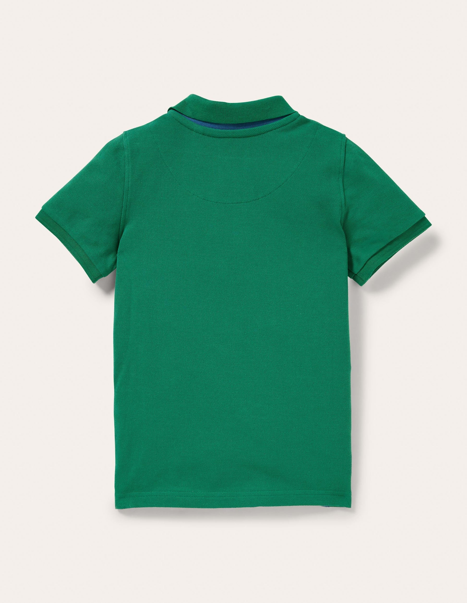 Piqué Polo Shirt-Forest Green-2