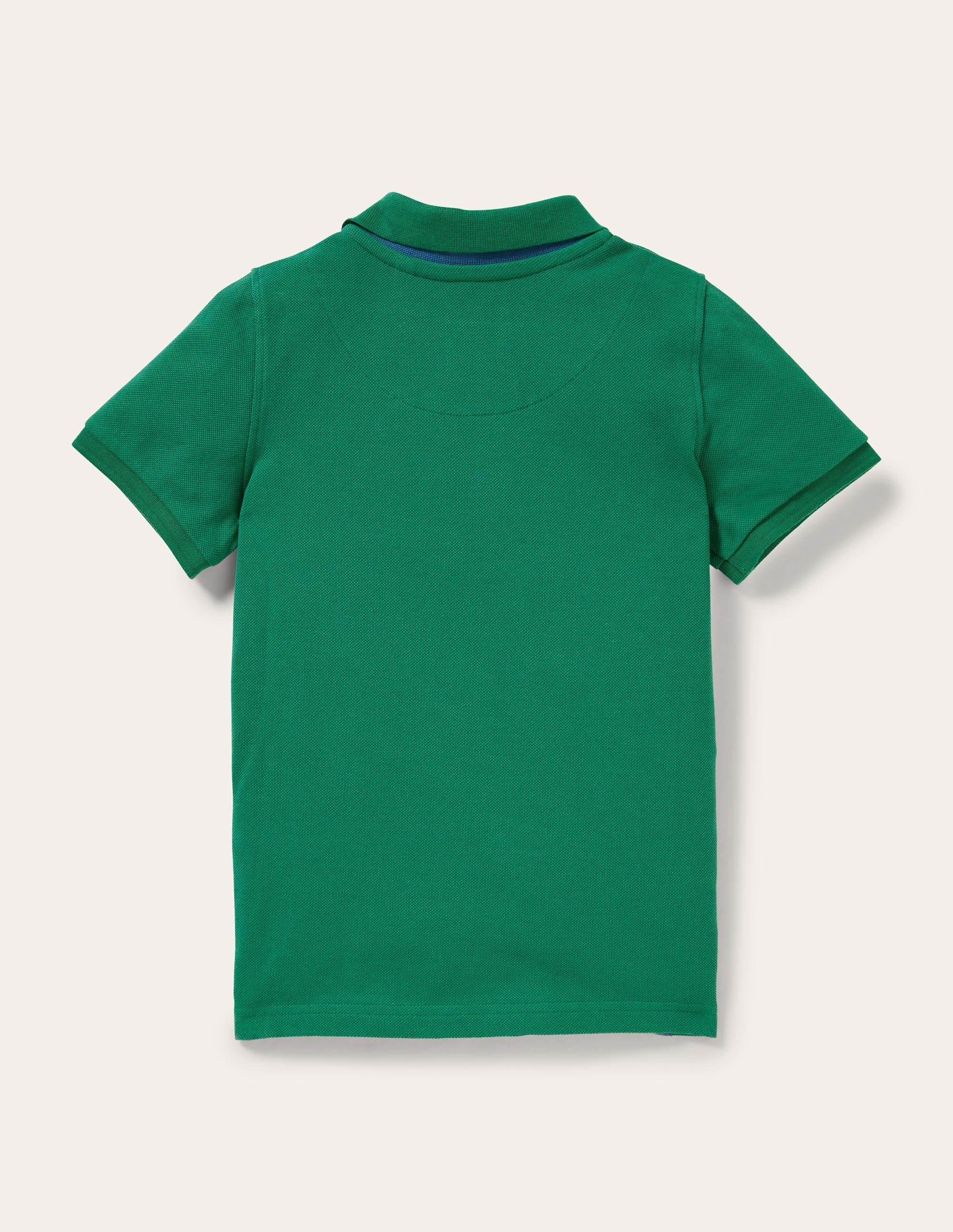 Piqué Polo Shirt-Forest Green - Image 2