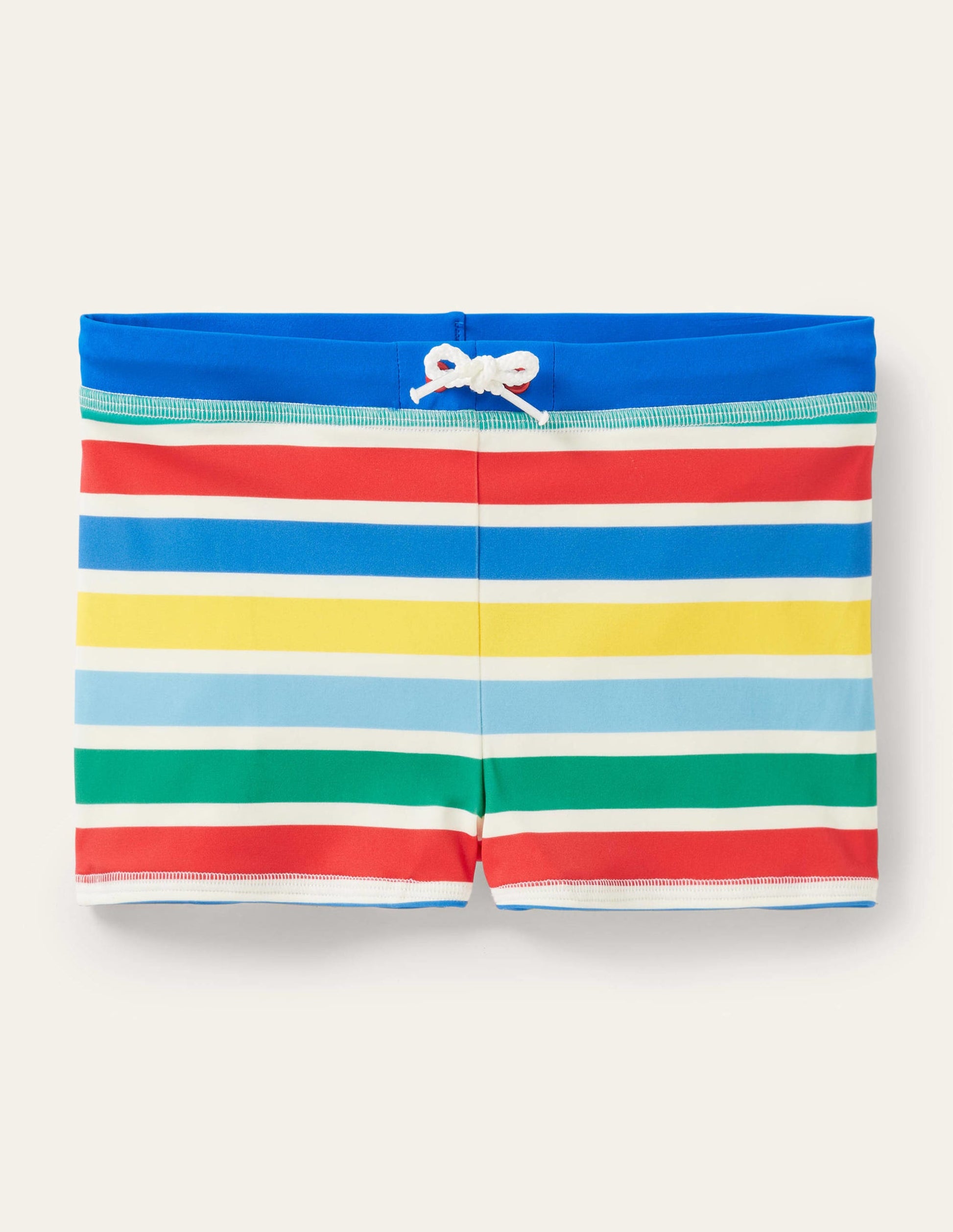 Swim Trunks-Rainbow Stripe-1