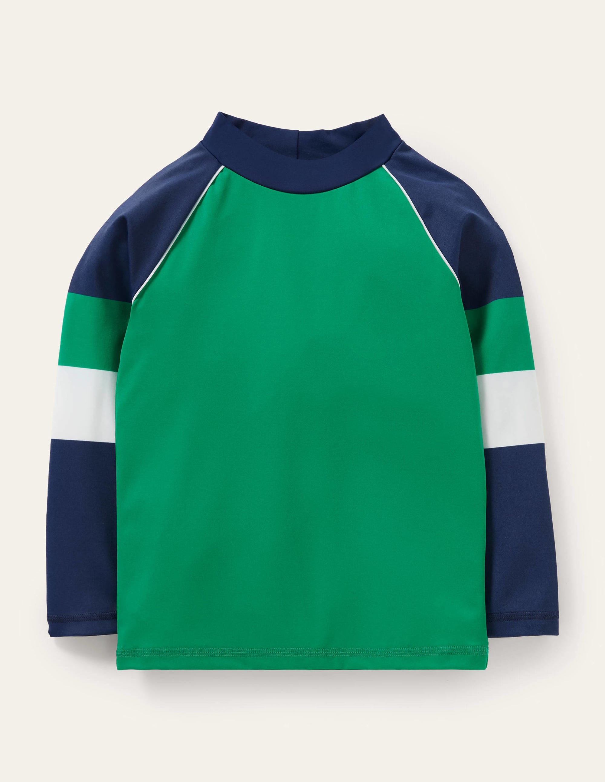Rash Vest-Shamrock Green/College Navy - Image 1