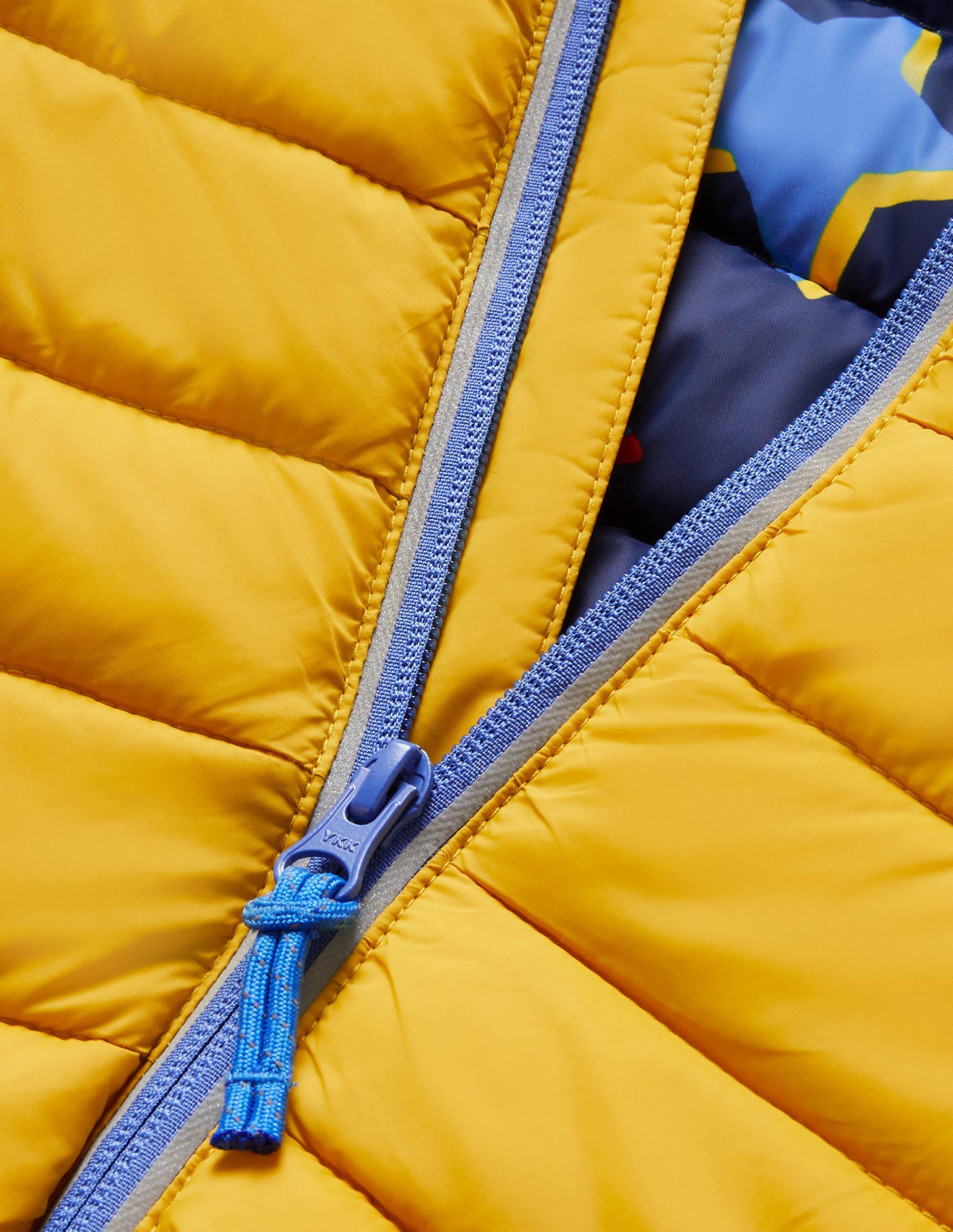 Cosy Pack-away Padded Jacket-Honeycomb Yellow - Image 3