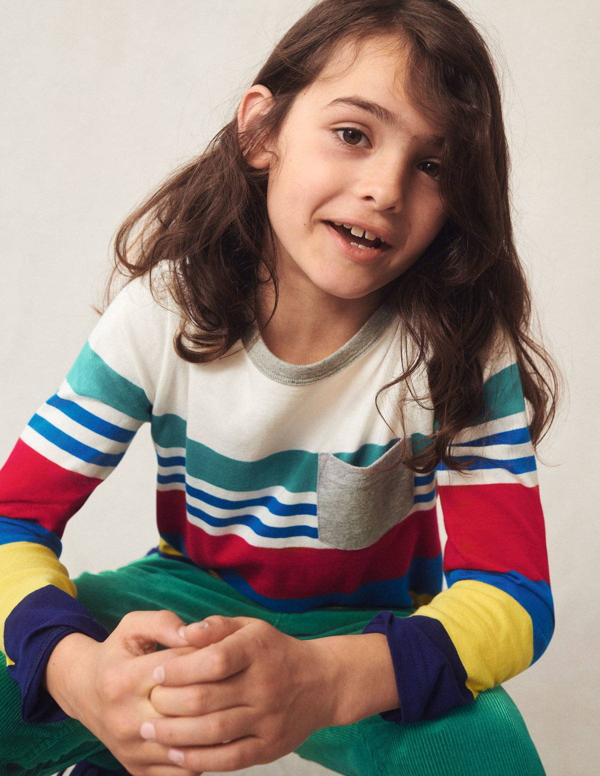 Fun Breton T-shirt-Multi Wide Stripe-4