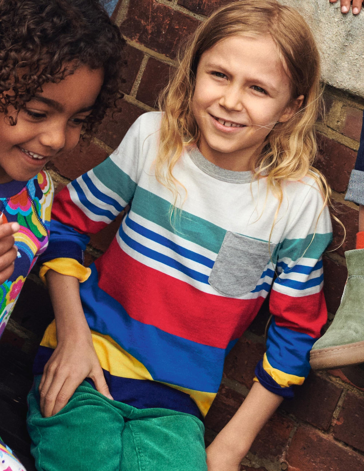 Fun Breton T-shirt-Multi Wide Stripe - Image 5