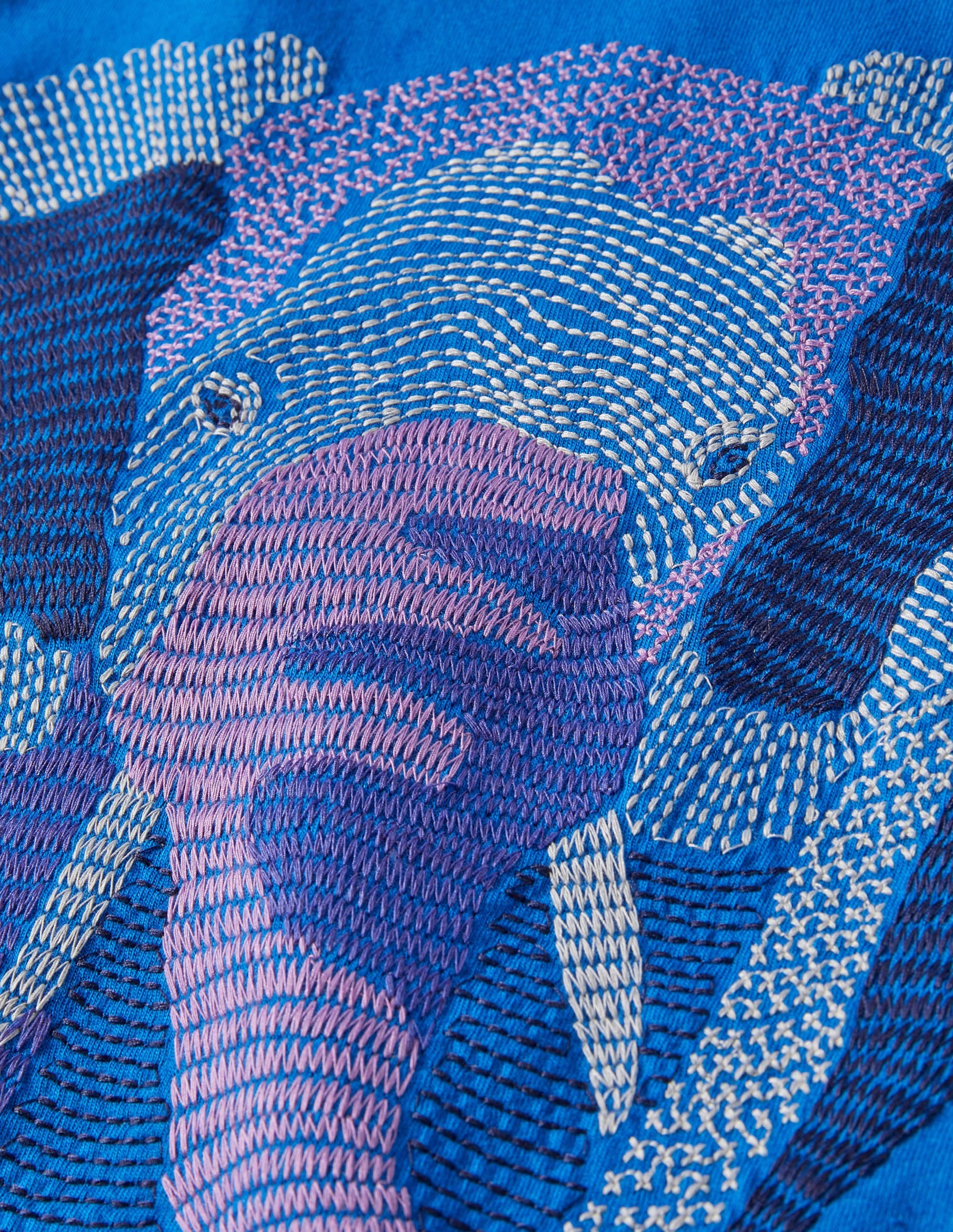 Superstitch T-shirt-Bold Blue Elephant - Image 3