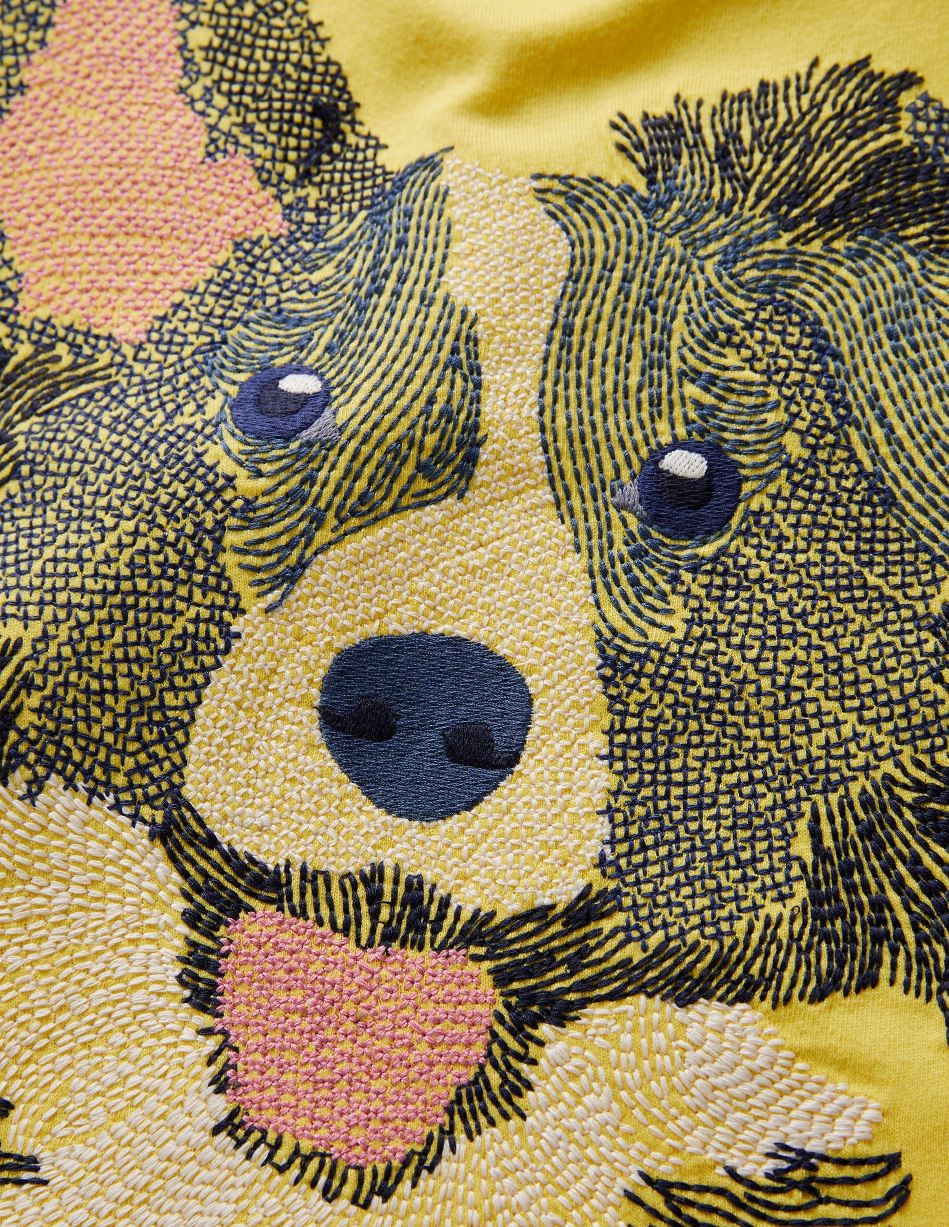 Superstitch T-shirt-Sweetcorn Yellow Dog-3