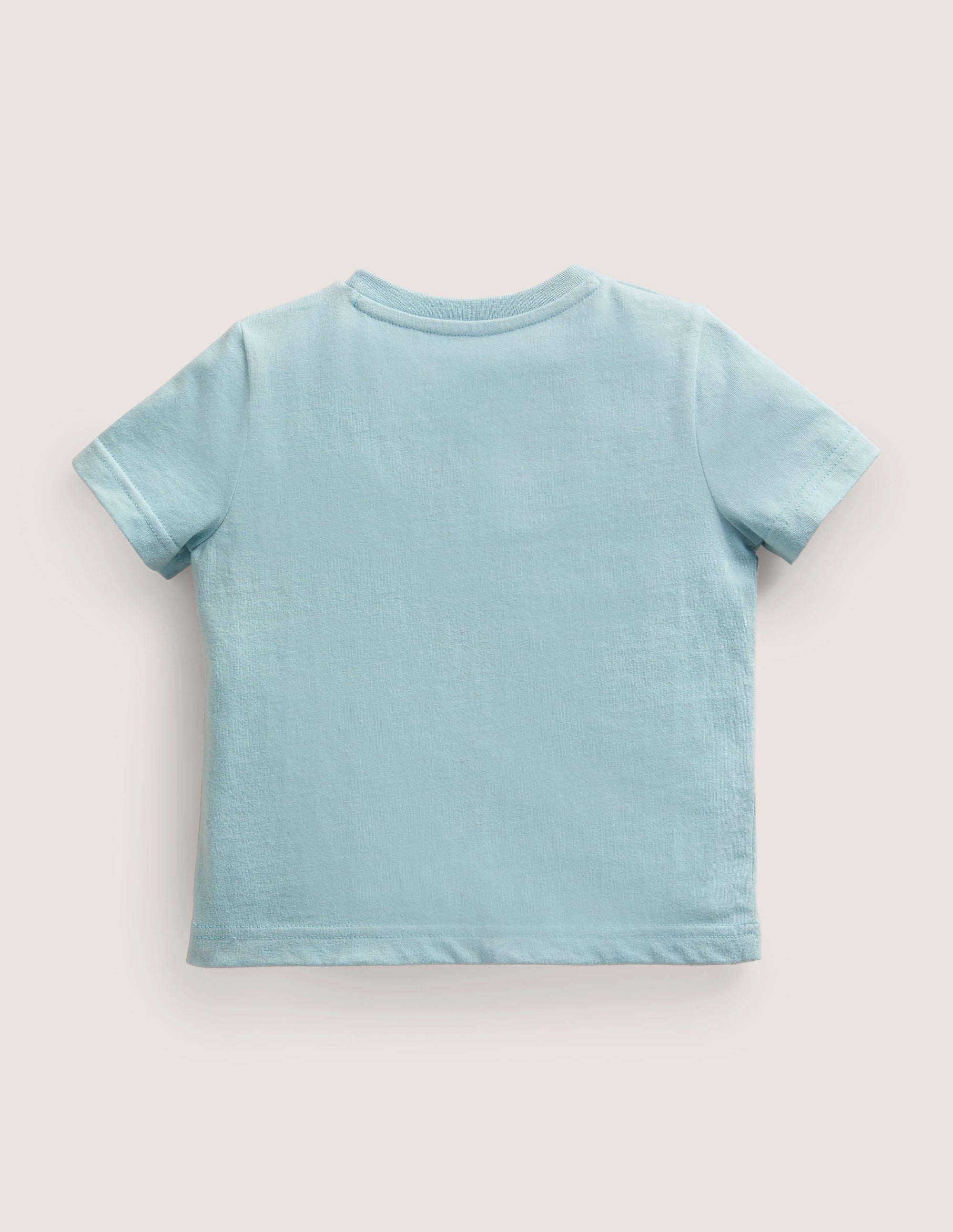 Birthday Appliqué T-shirt-Mineral Blue One - Image 2