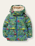 Cosy 2-in-1 Padded Jacket-Rosemary Green Vehicles