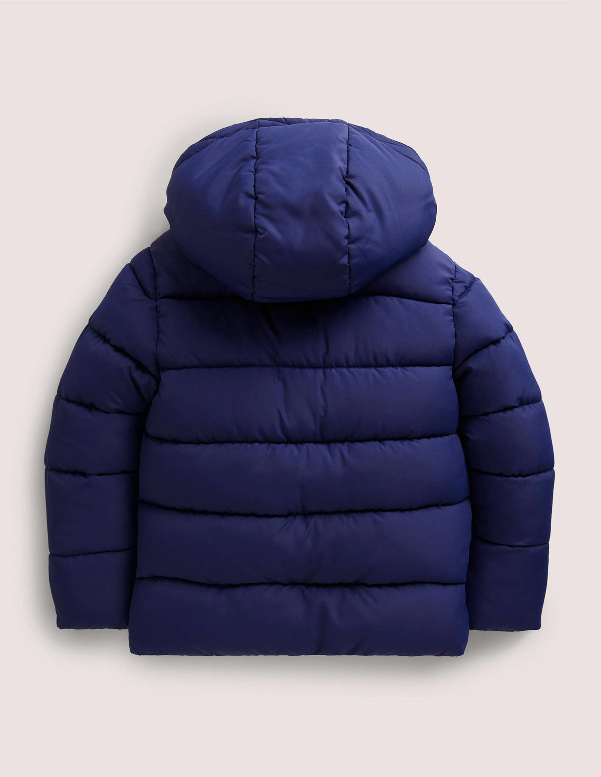 Shower-Resistant Padded Jacket-College Navy-2