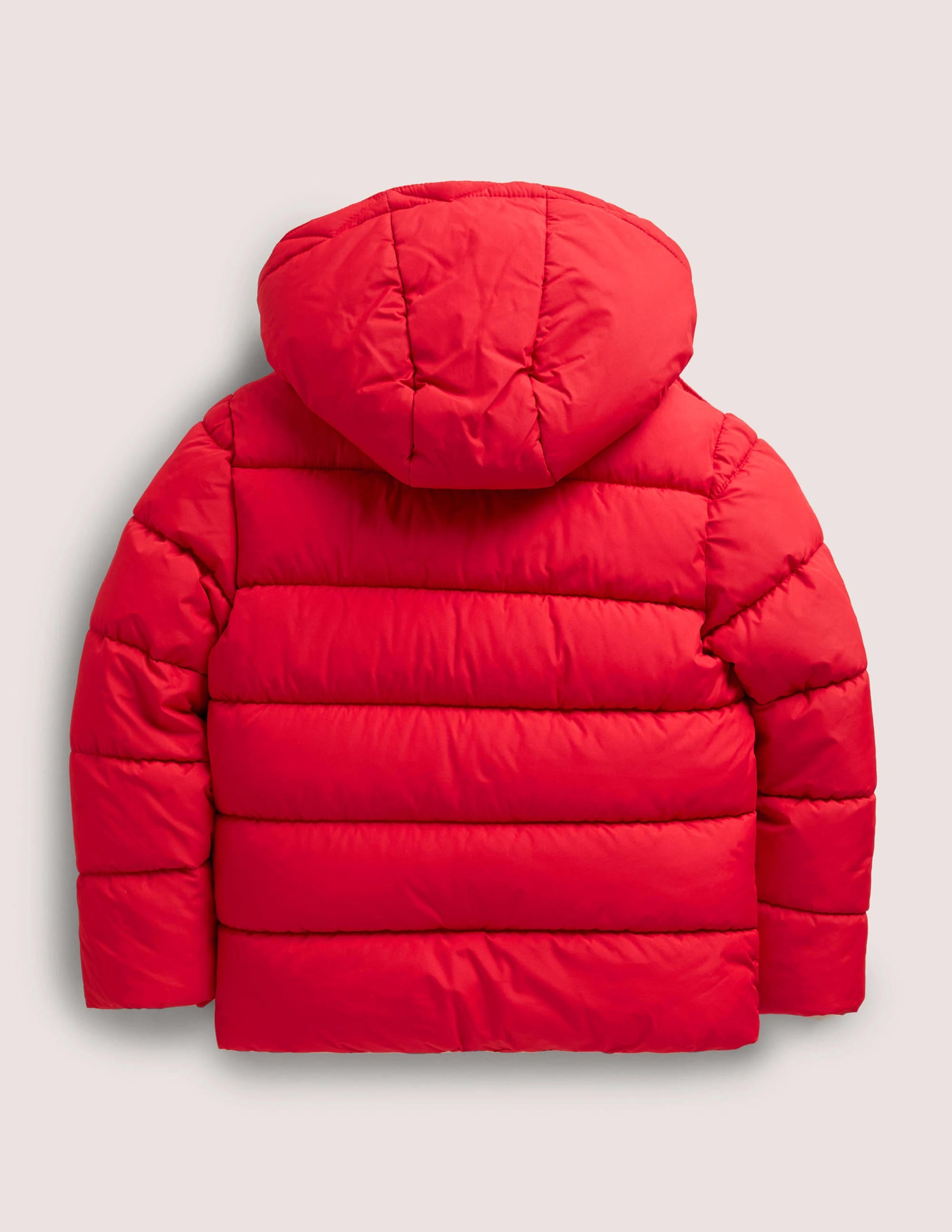 Shower-Resistant Padded Jacket-Rockabilly Red - Image 2