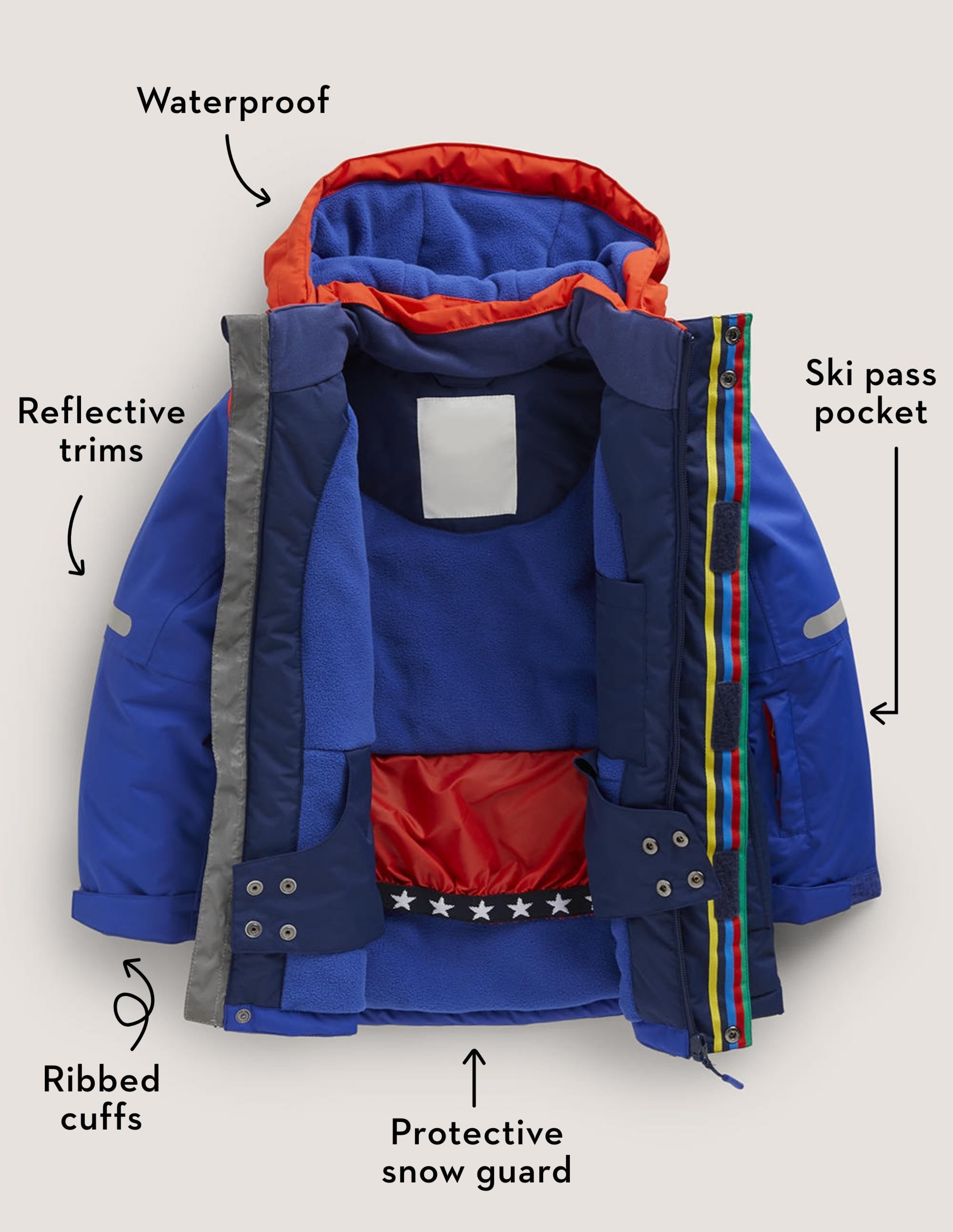 All-weather Waterproof Jacket-Multi Colourblock - Image 6