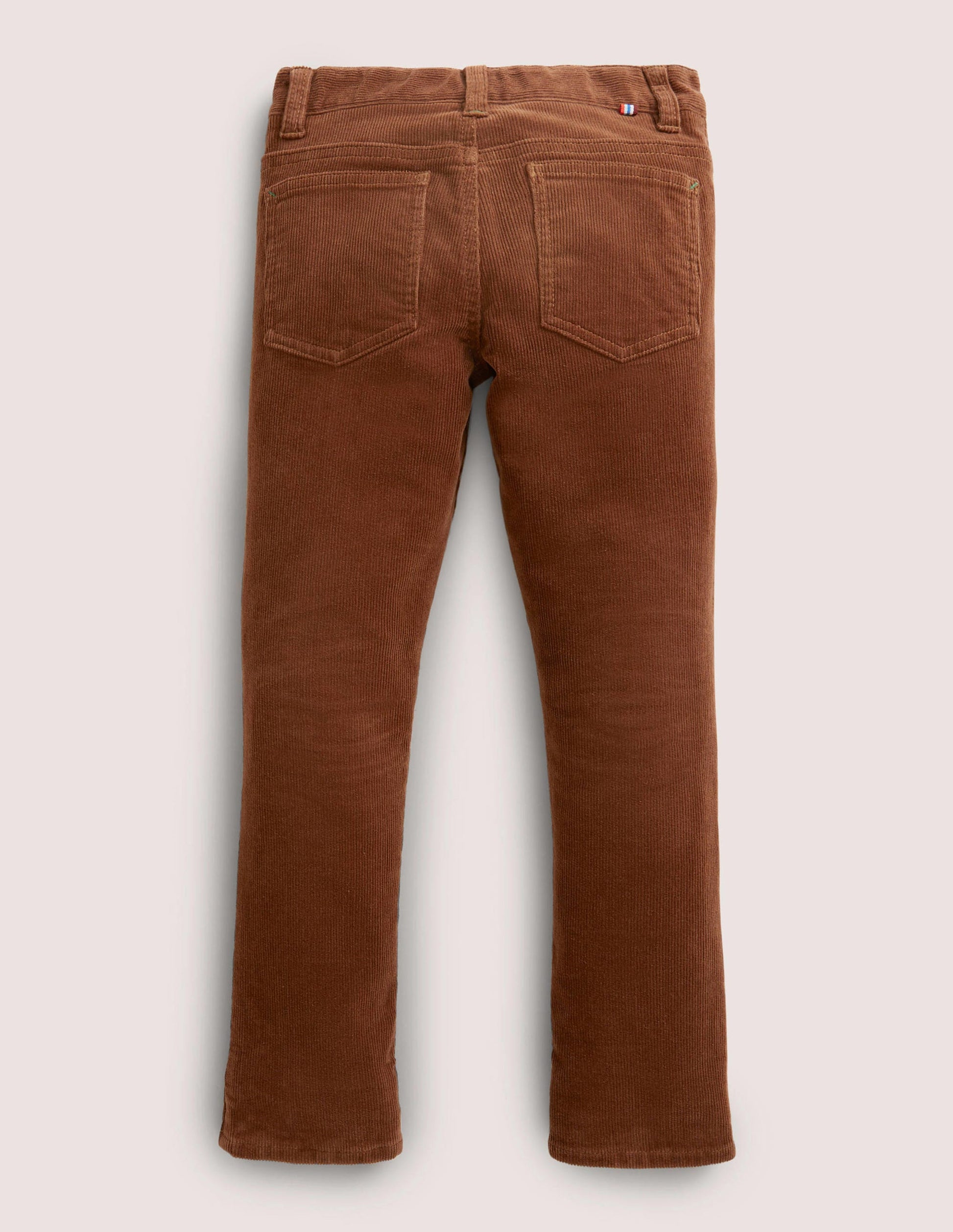 Slim Cord Stretch Jeans-Butterscotch Brown-2