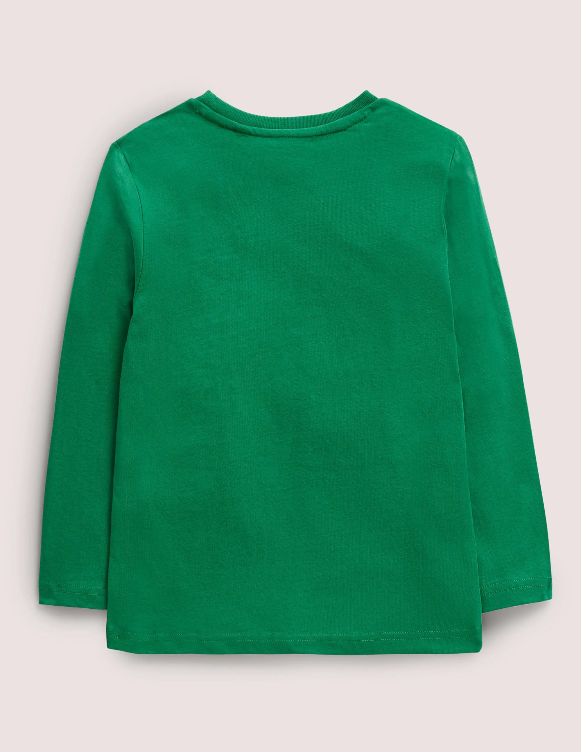 Printed Graphic T-shirt-Shady Glade Green Evolution - Image 2
