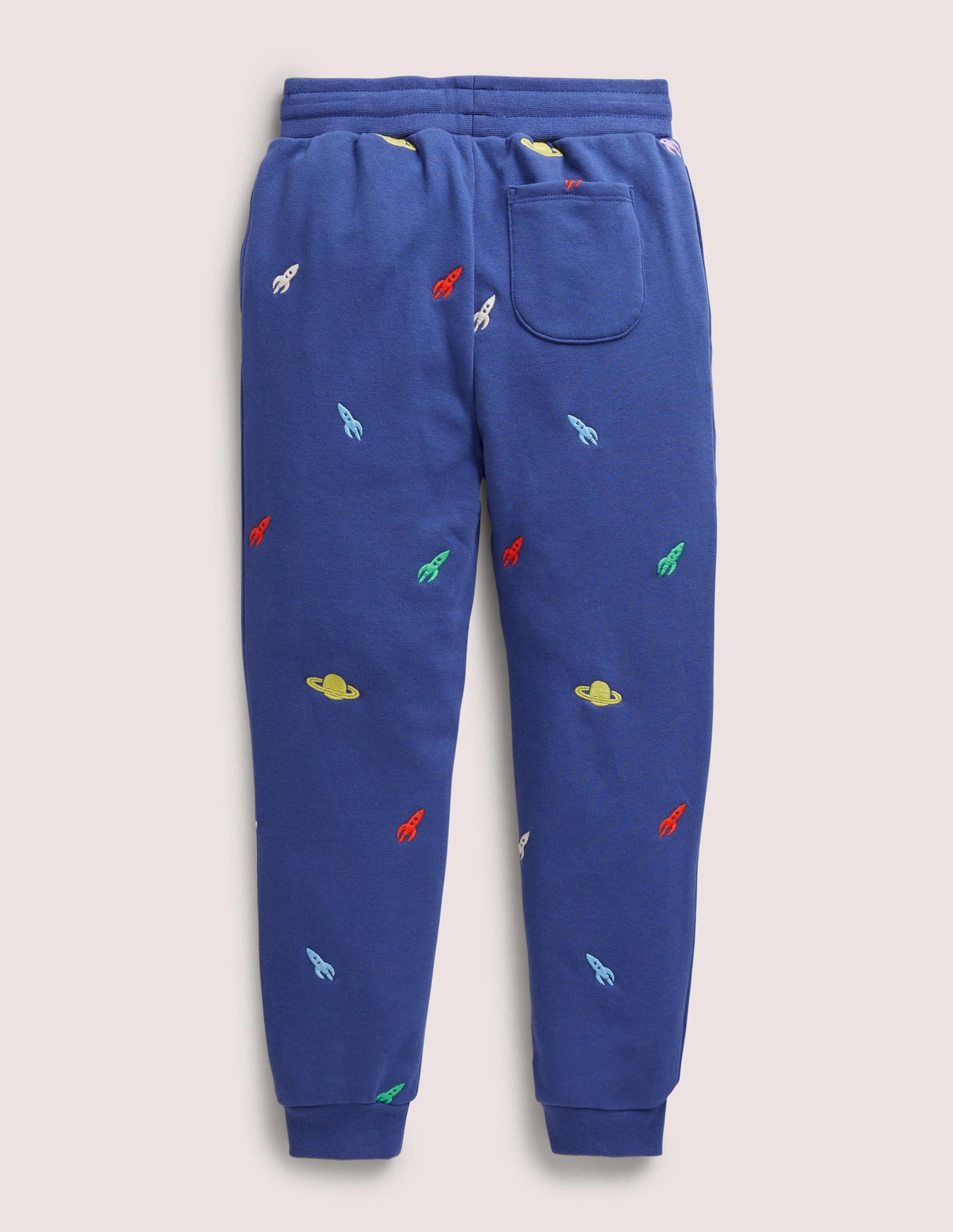 Embroidered Space Jogger-Indigo Space - Image 2