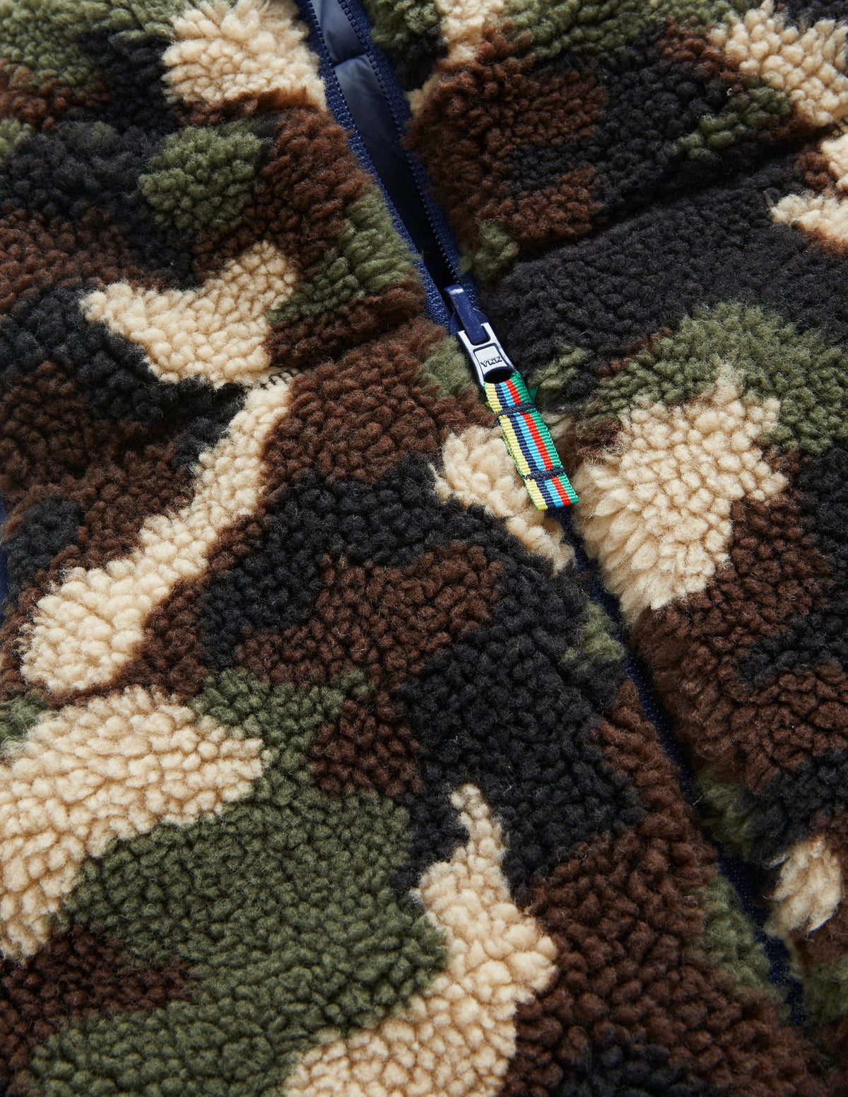 Reversible Navy/Camo Borg Gilet-College Navy/Camo Borg-3
