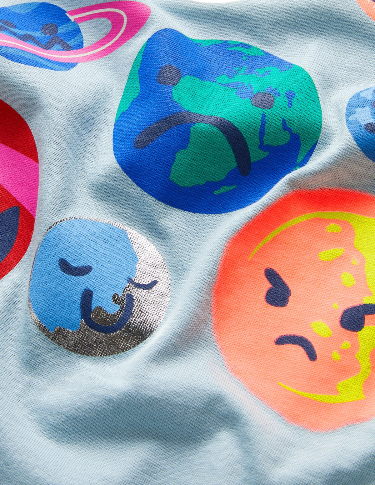 Smiley Planets T-shirt-Mineral Blue Planets-3
