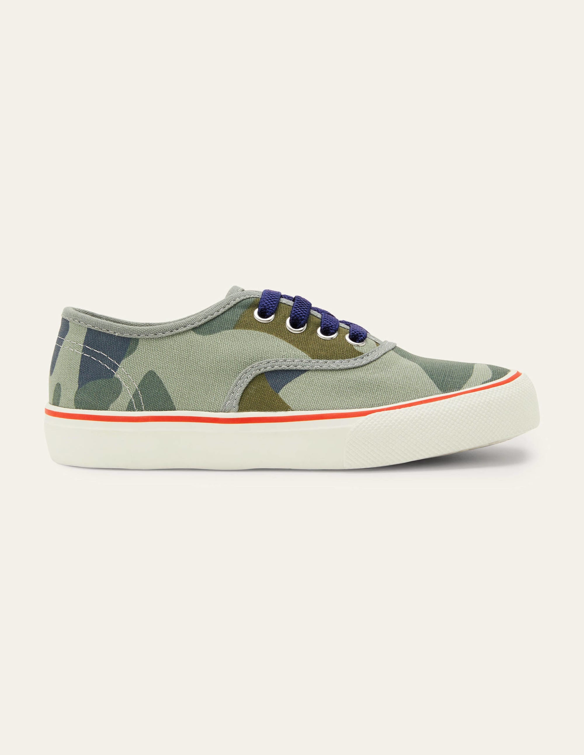 Canvas Low Tops-Green Camo - Image 2