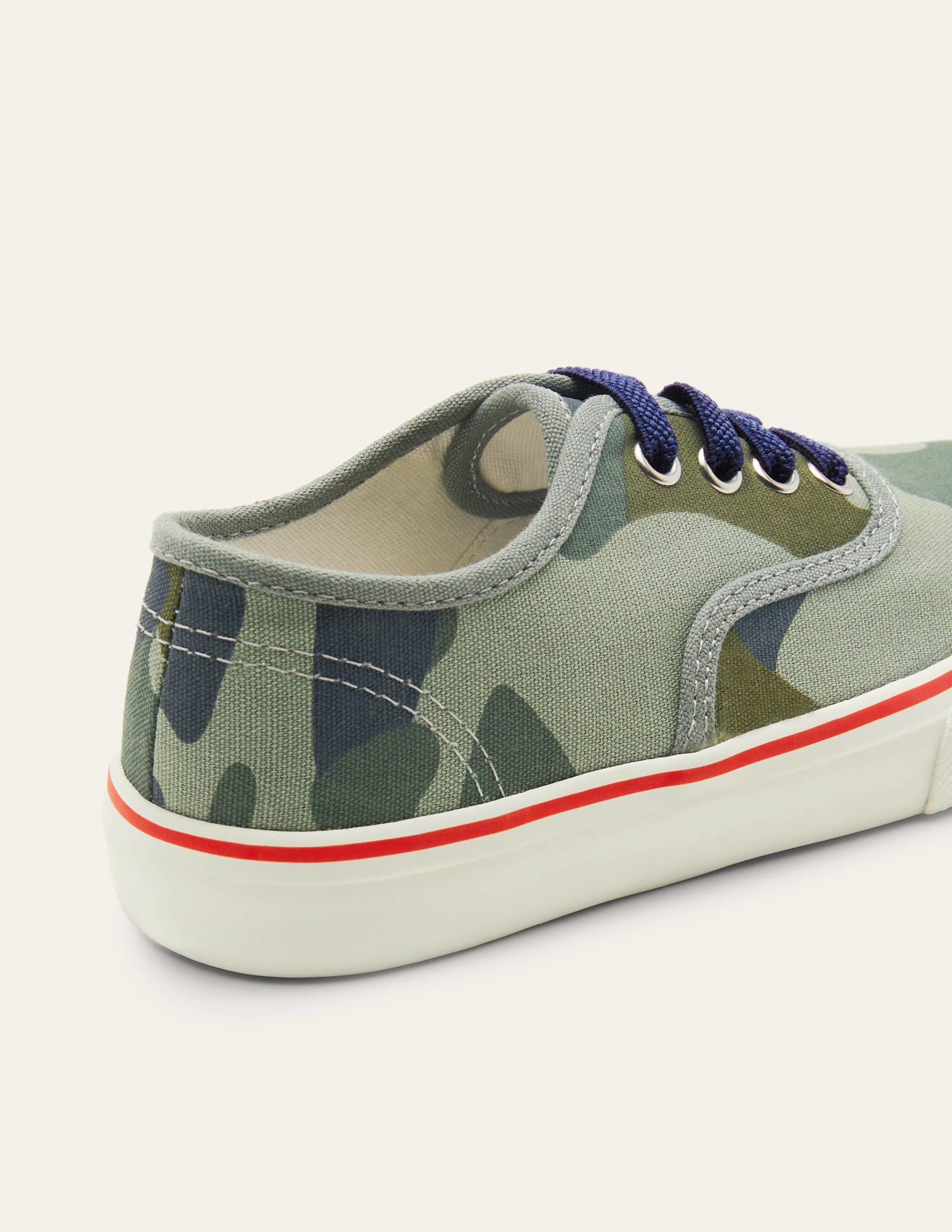 Canvas Low Tops-Green Camo - Image 3