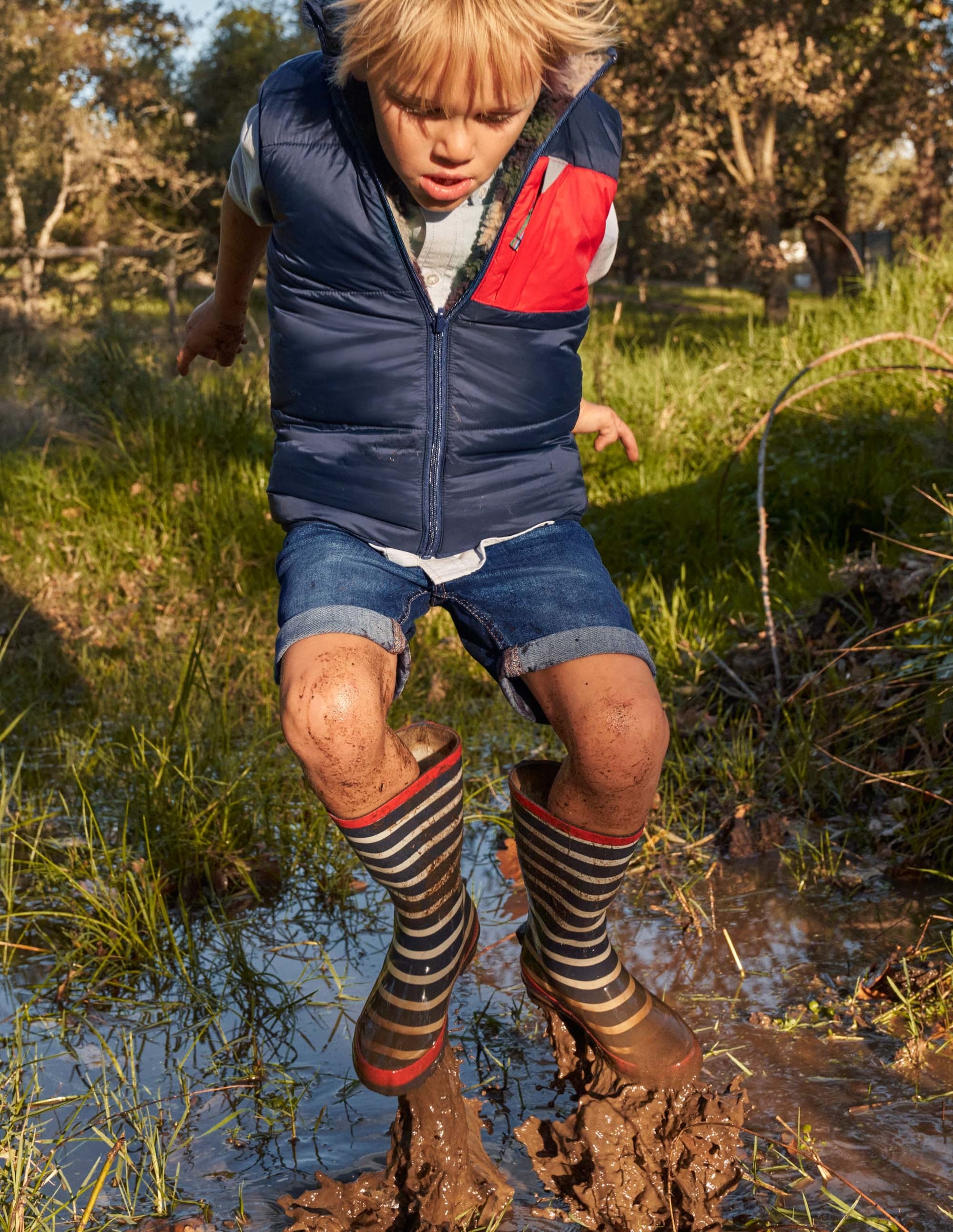 Wellies-College Navy - Image 4
