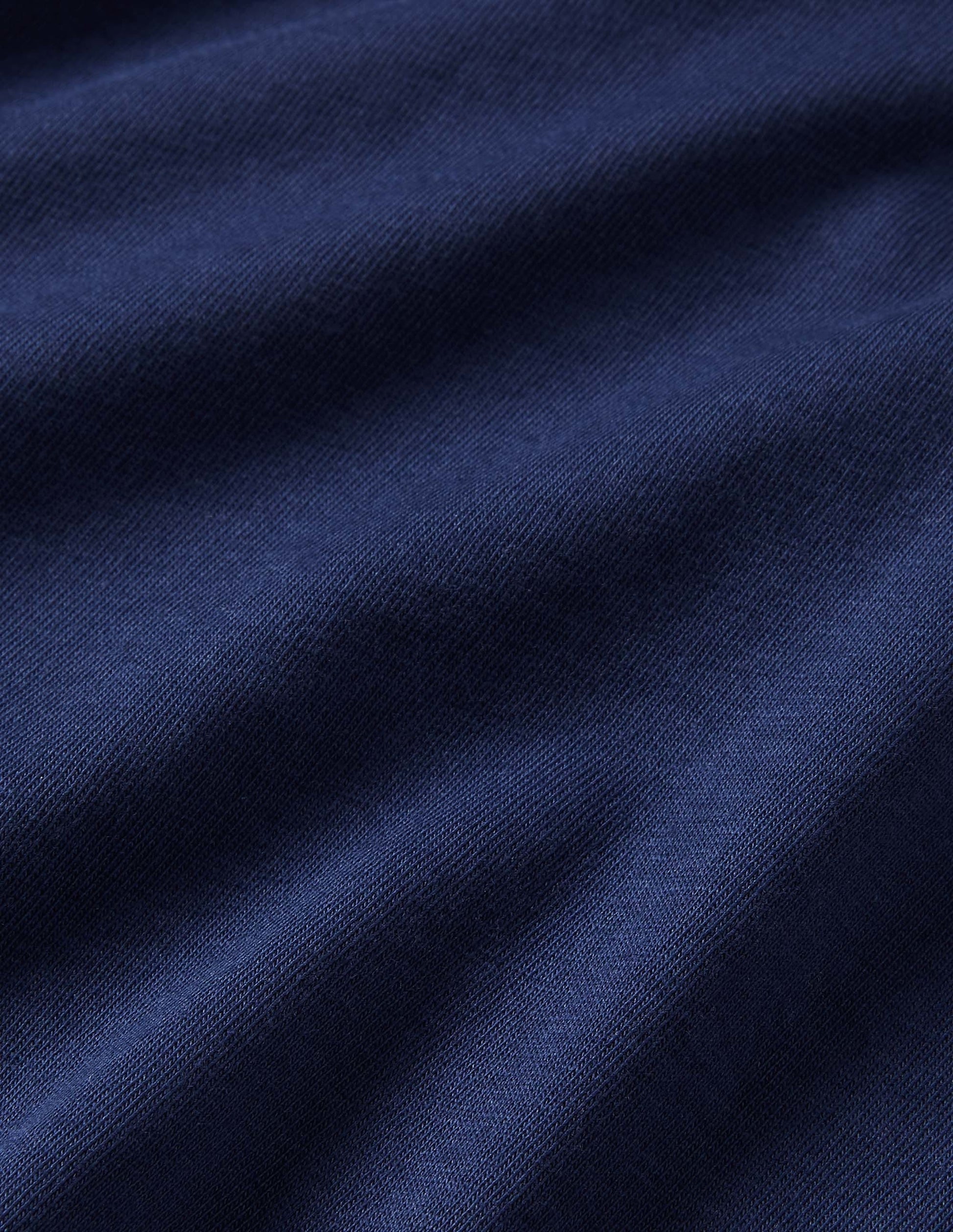 Roll Neck Supersoft T-shirt-College Navy-3