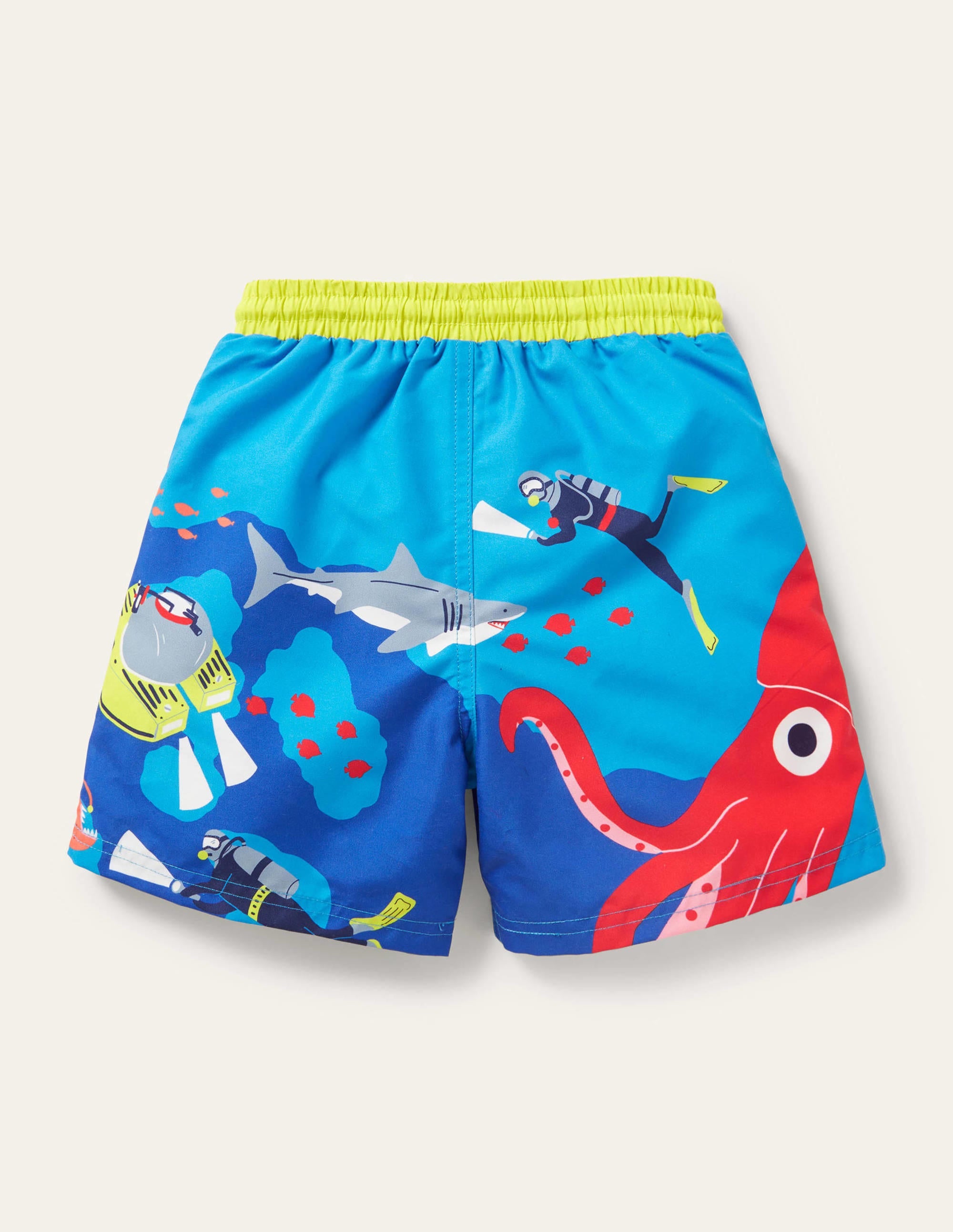 Swim Shorts-Moroccan Blue, Deep Sea Diver - Image 2