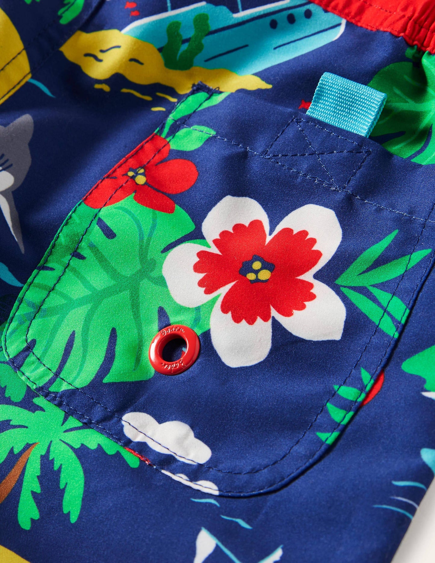 Board Shorts-Starboard Swim Surf Floral