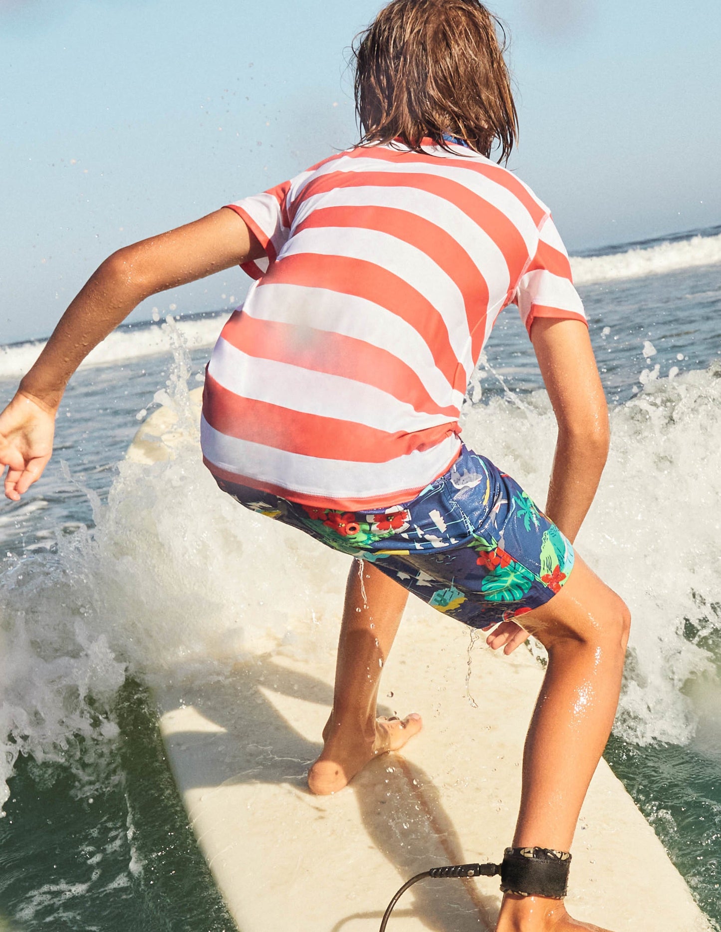 Board Shorts-Starboard Swim Surf Floral