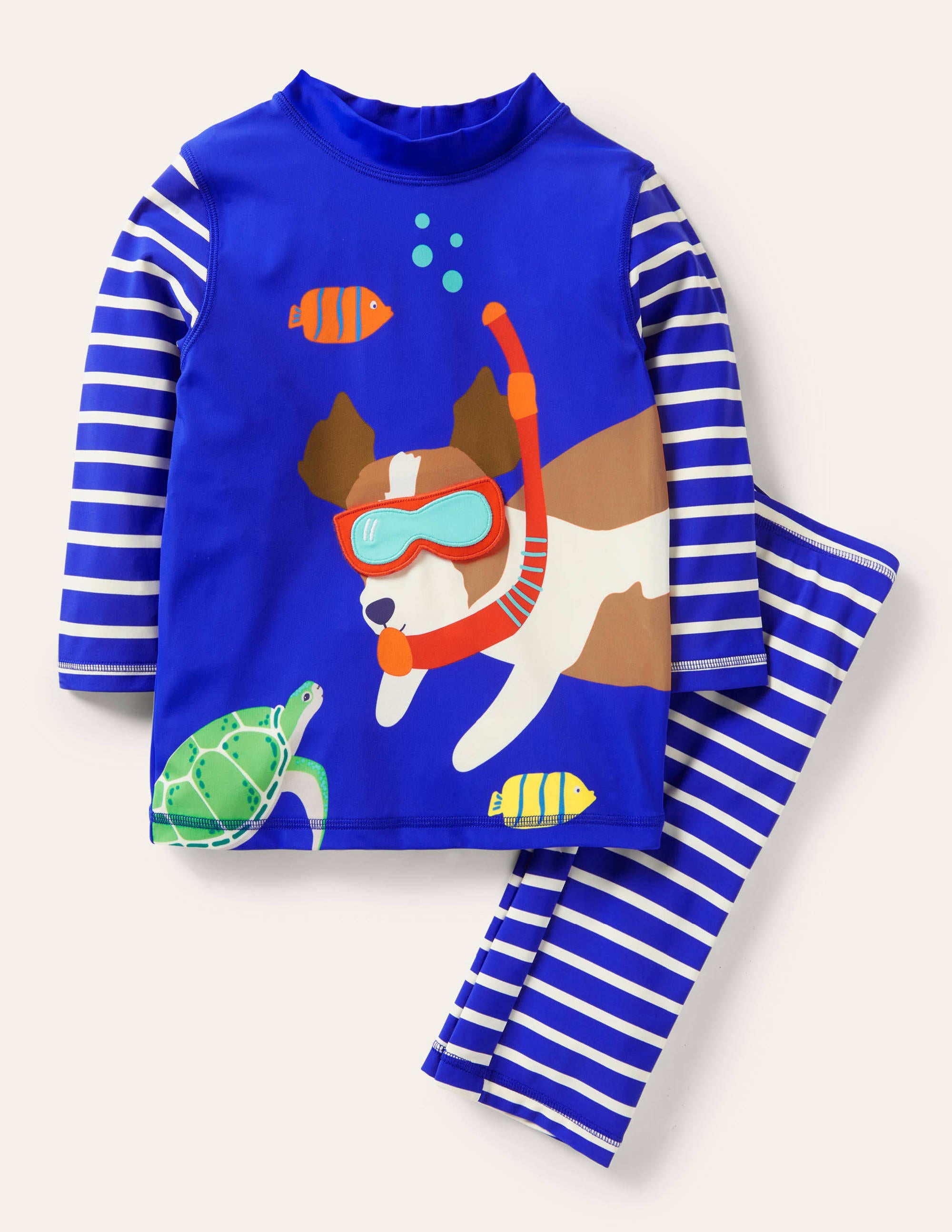 Sun Safe Surf Set-Scuba Sprout/Stripe - Image 1