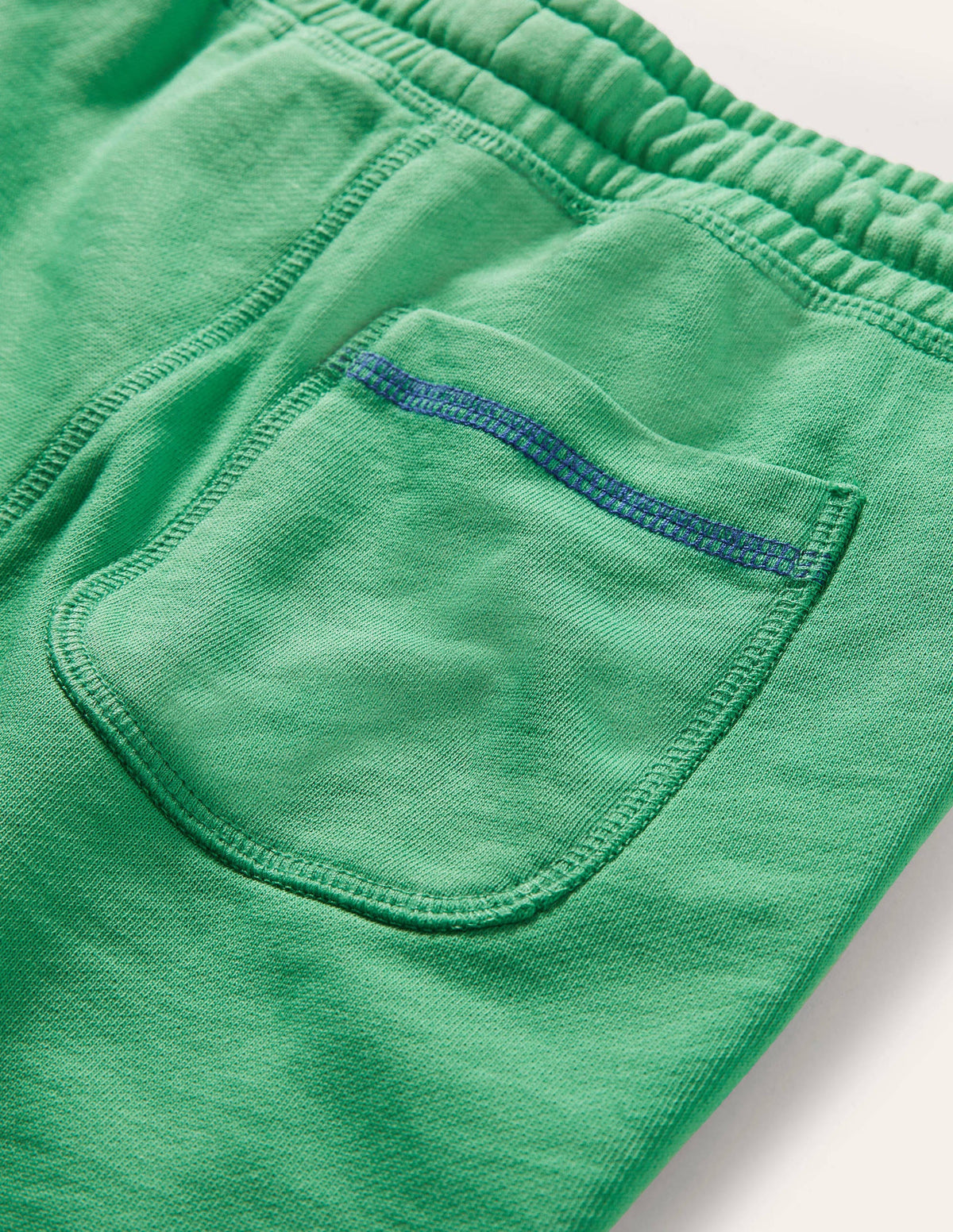 Garment-dyed Sweatshorts-Iguana Green - Image 3