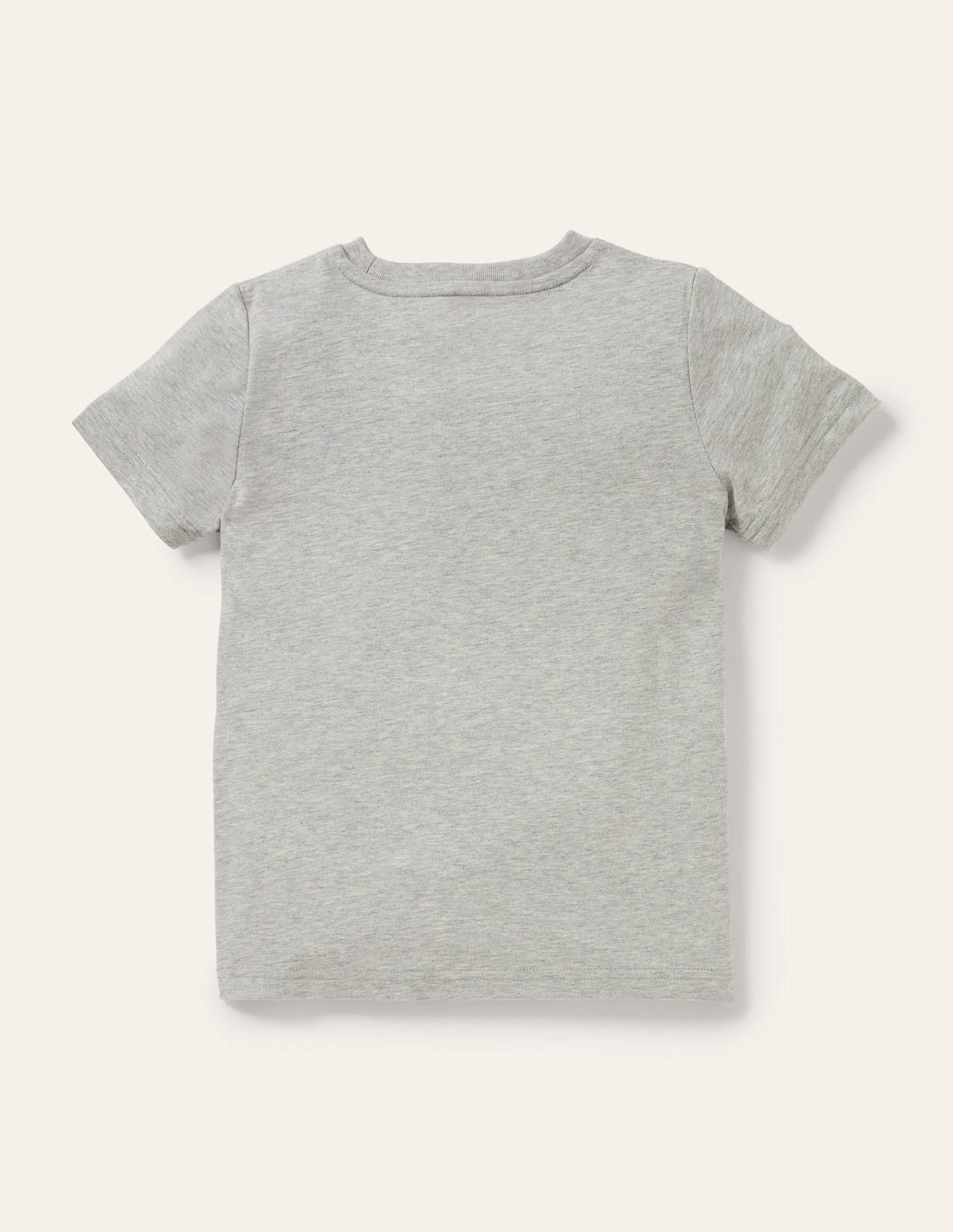 Glow-in-the-dark T-shirt-Grey Marl Sea Animals-2